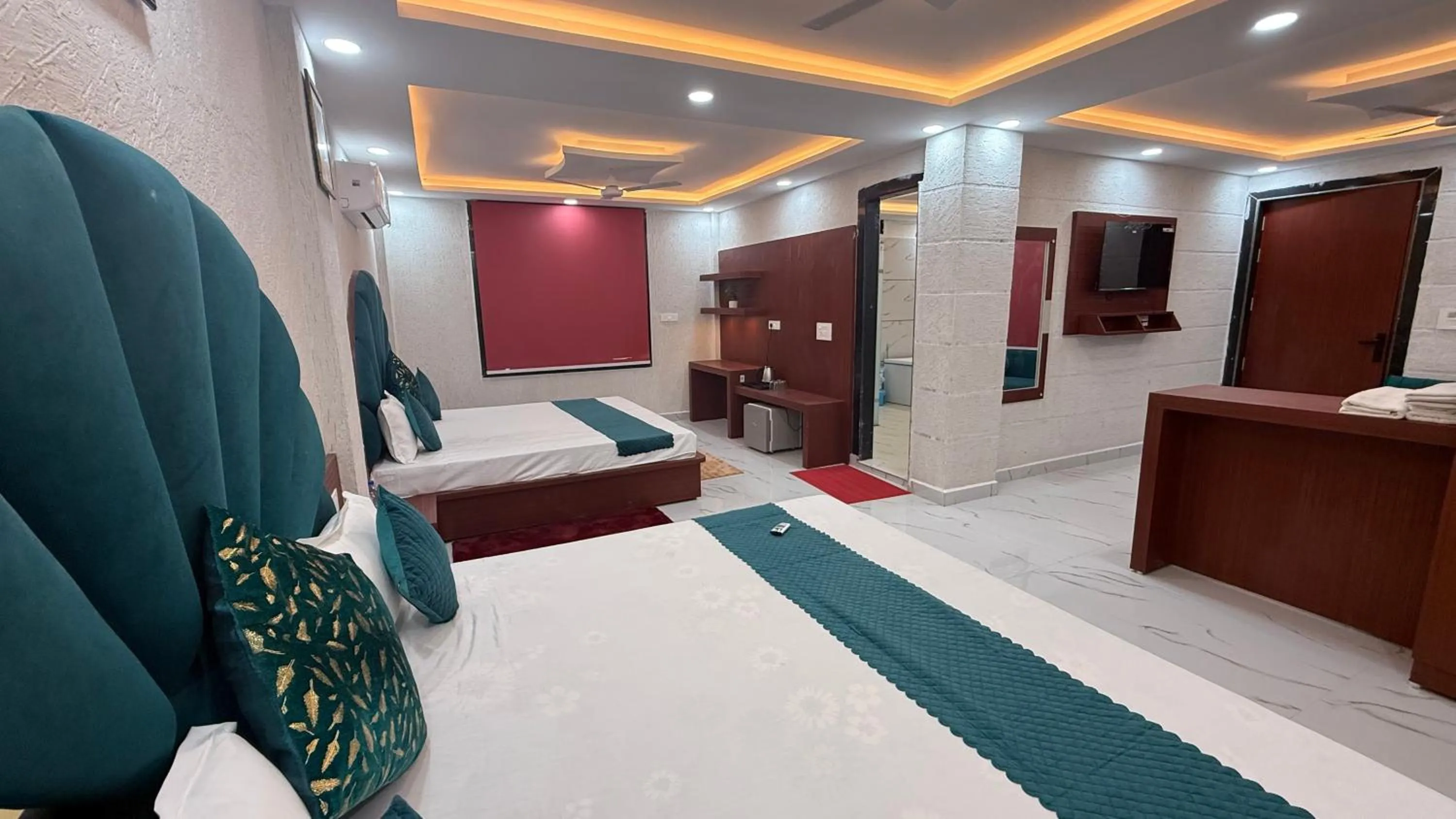 Bedroom, Bed in Bundeli Farm Resort & Banquet Orchha