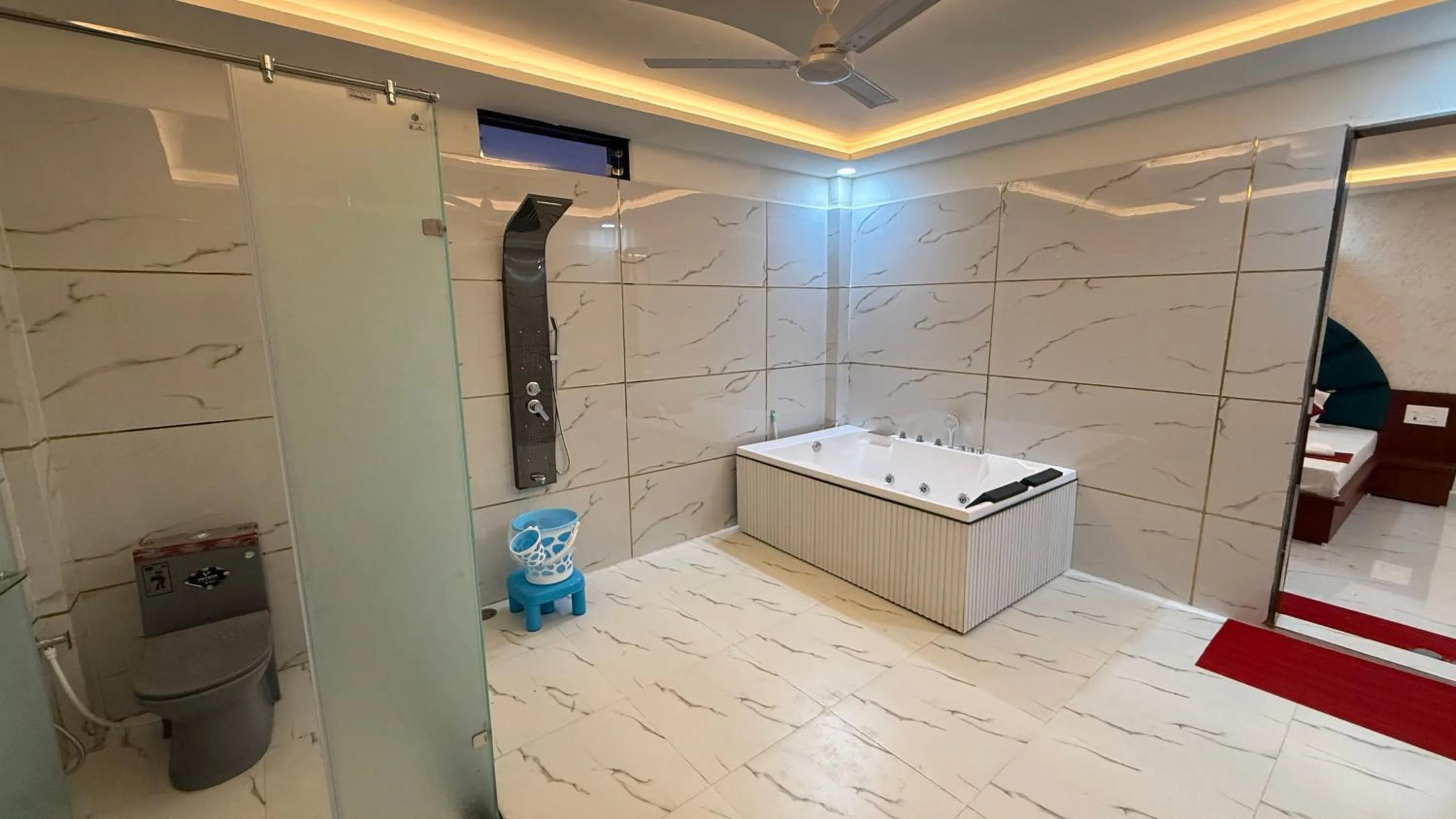 Bathroom in Bundeli Farm Resort & Banquet Orchha