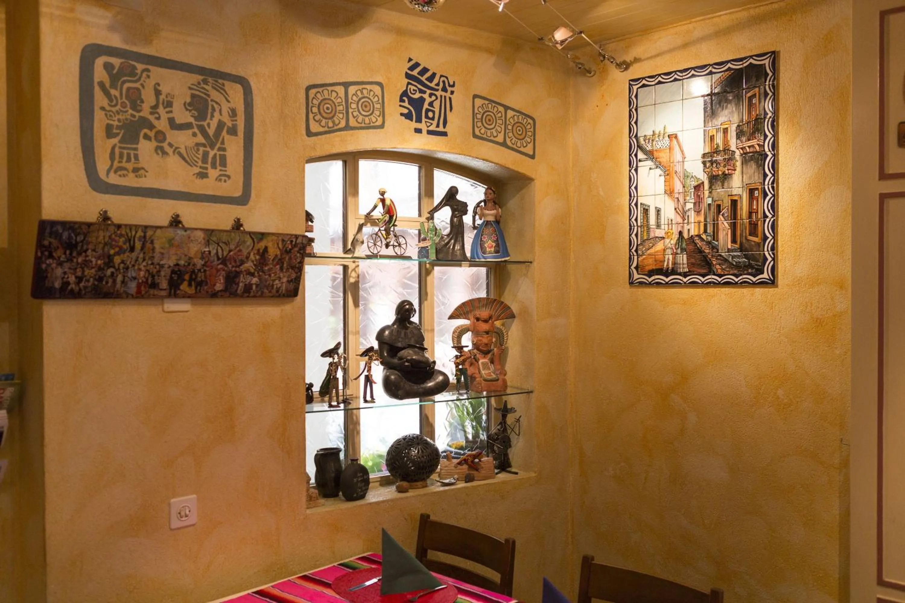 Decorative detail in Hotel Blume Interlaken