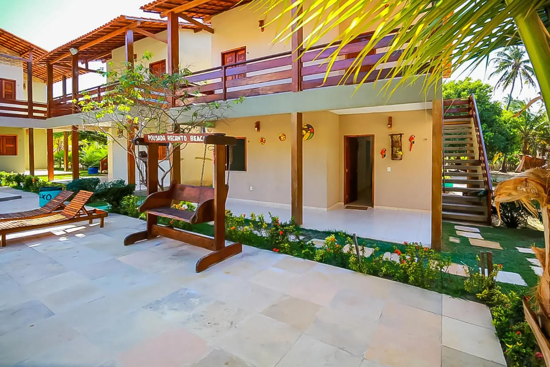 Family Room with Balcony in Pousada Recanto Beach Family Room with Balcony in Pousada Recanto Beach