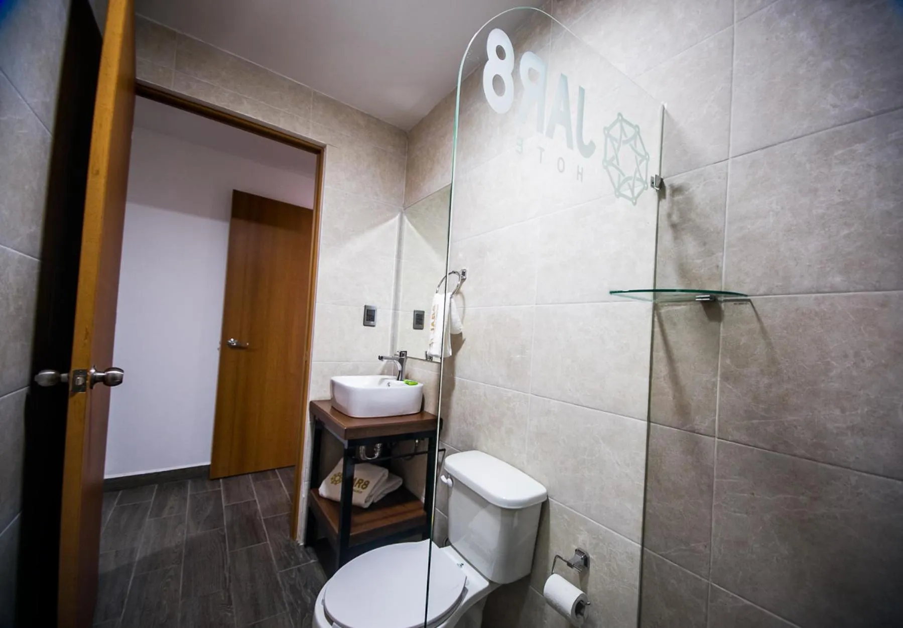 Bathroom in Hotel Jar8 Acuario enfrente al Acuario de Veracruz