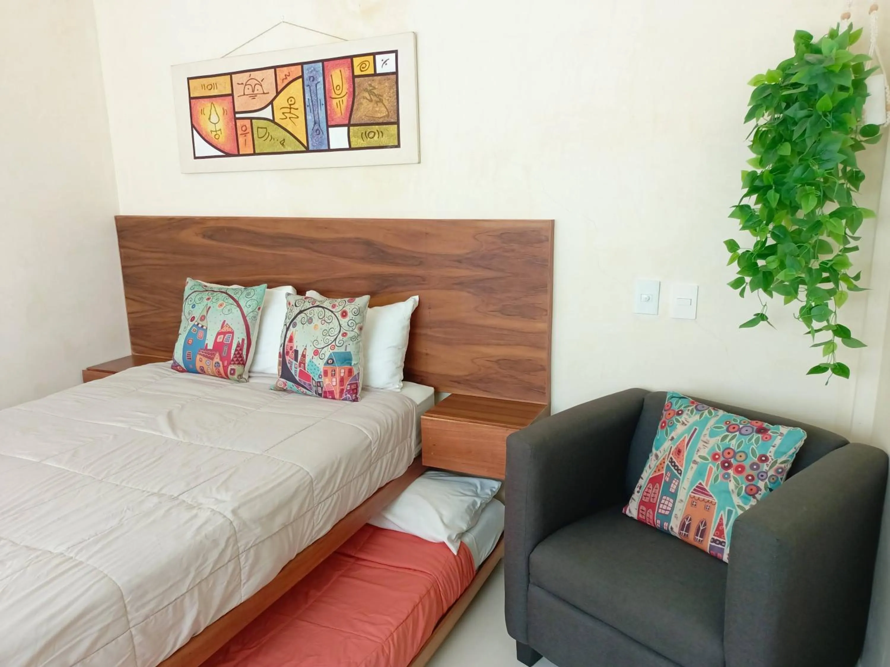 Bed in Polo 54 Apartments Ideal for families and couples