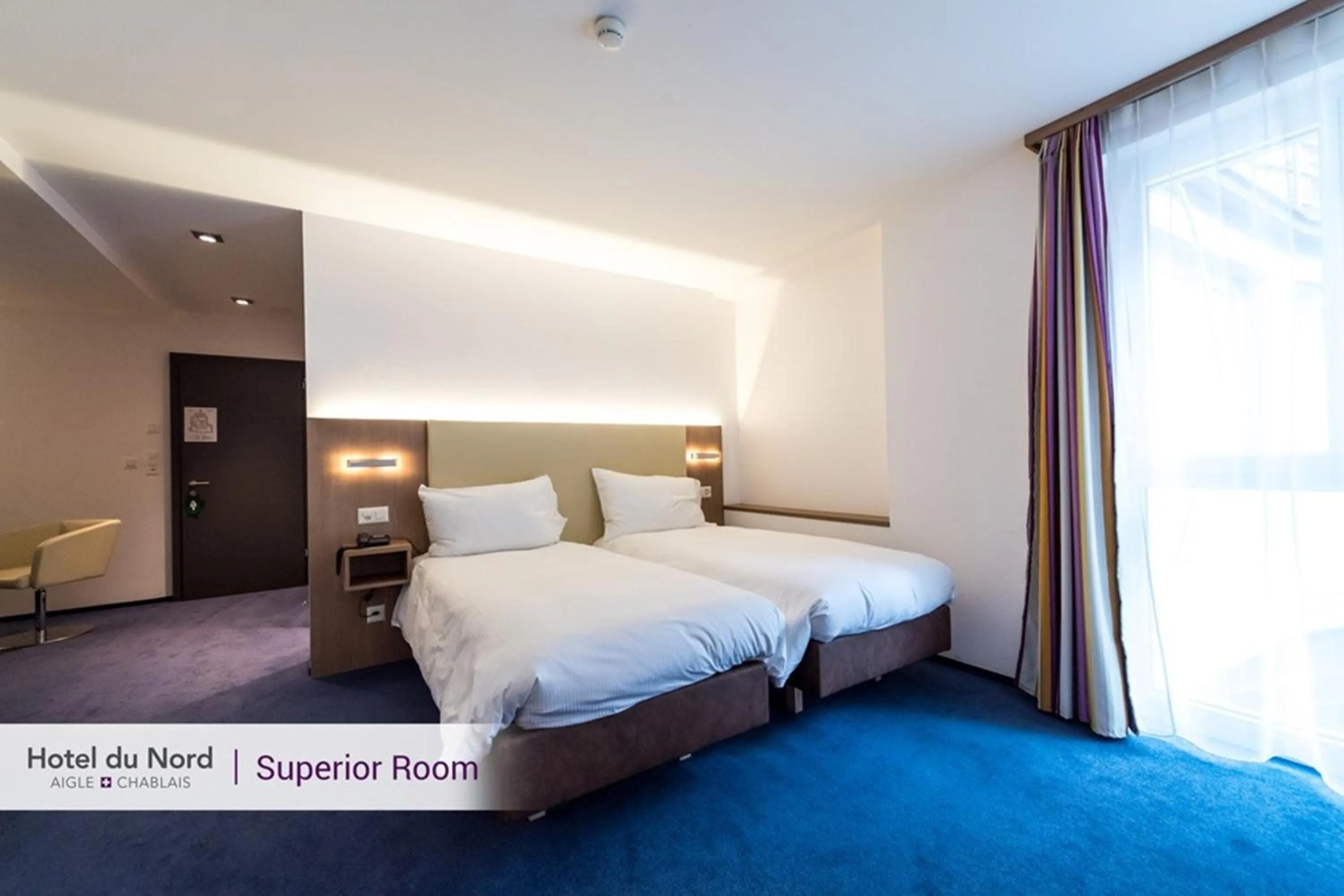 Bedroom, Bed in Hotel Du Nord