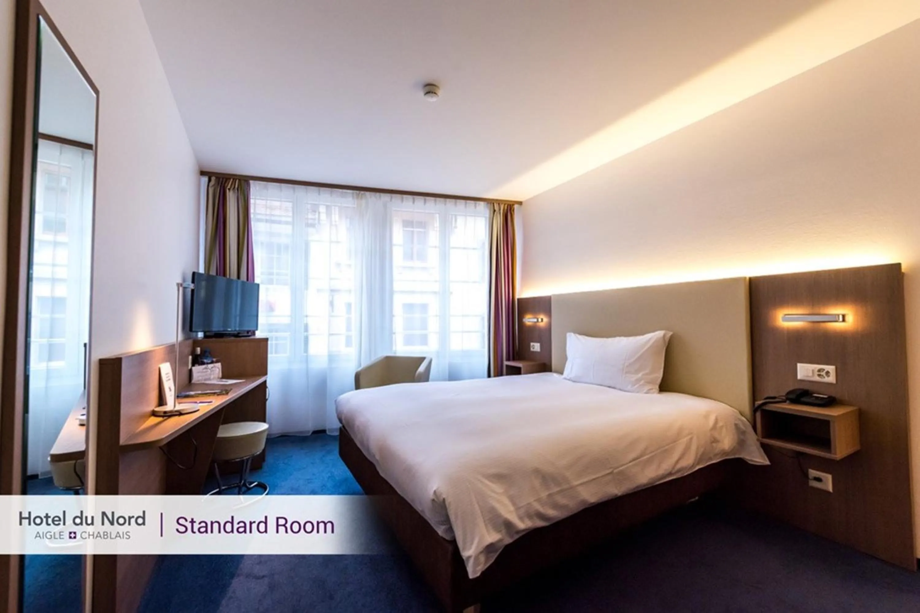 Bedroom, Bed in Hotel Du Nord