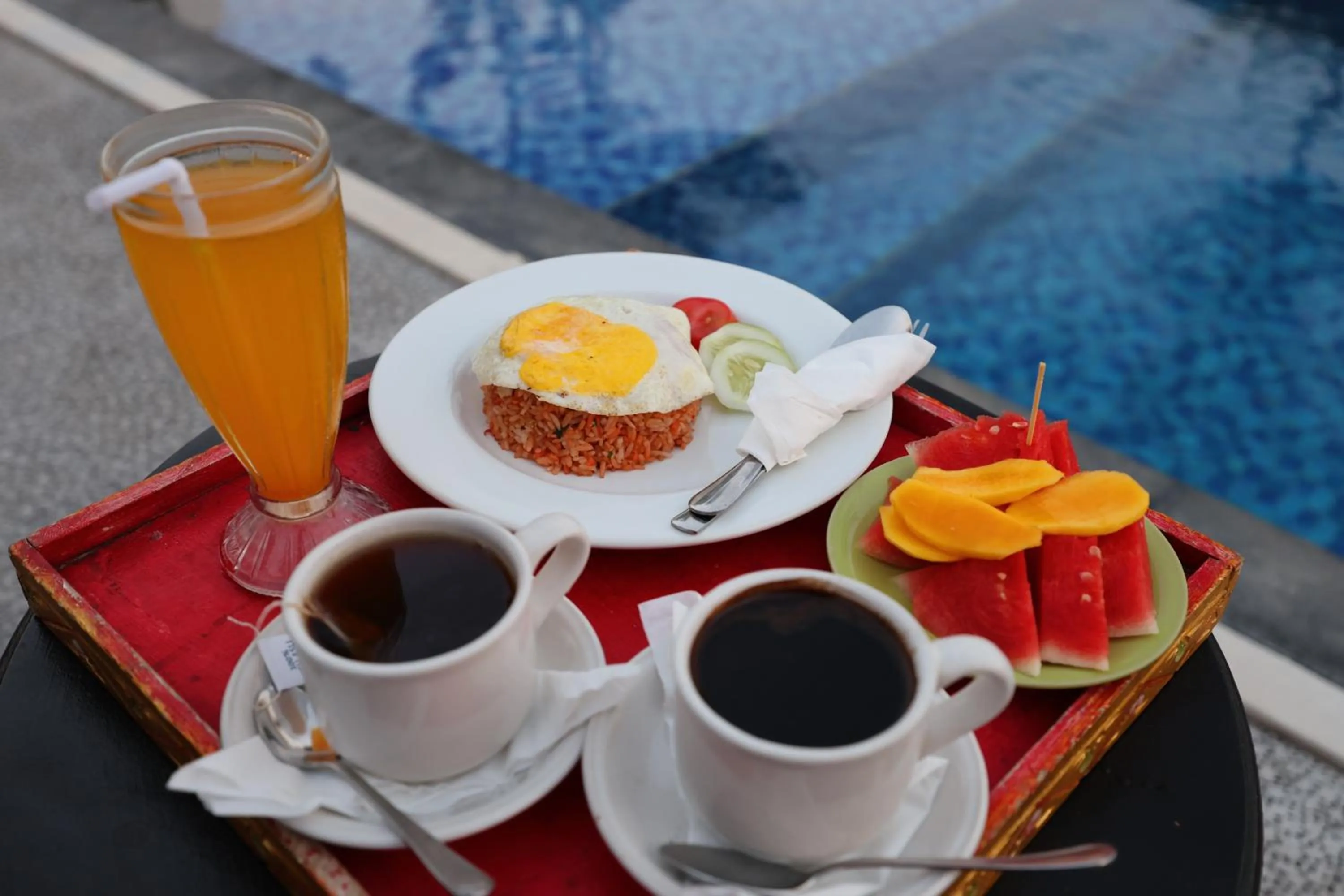 Breakfast in RR Cottage