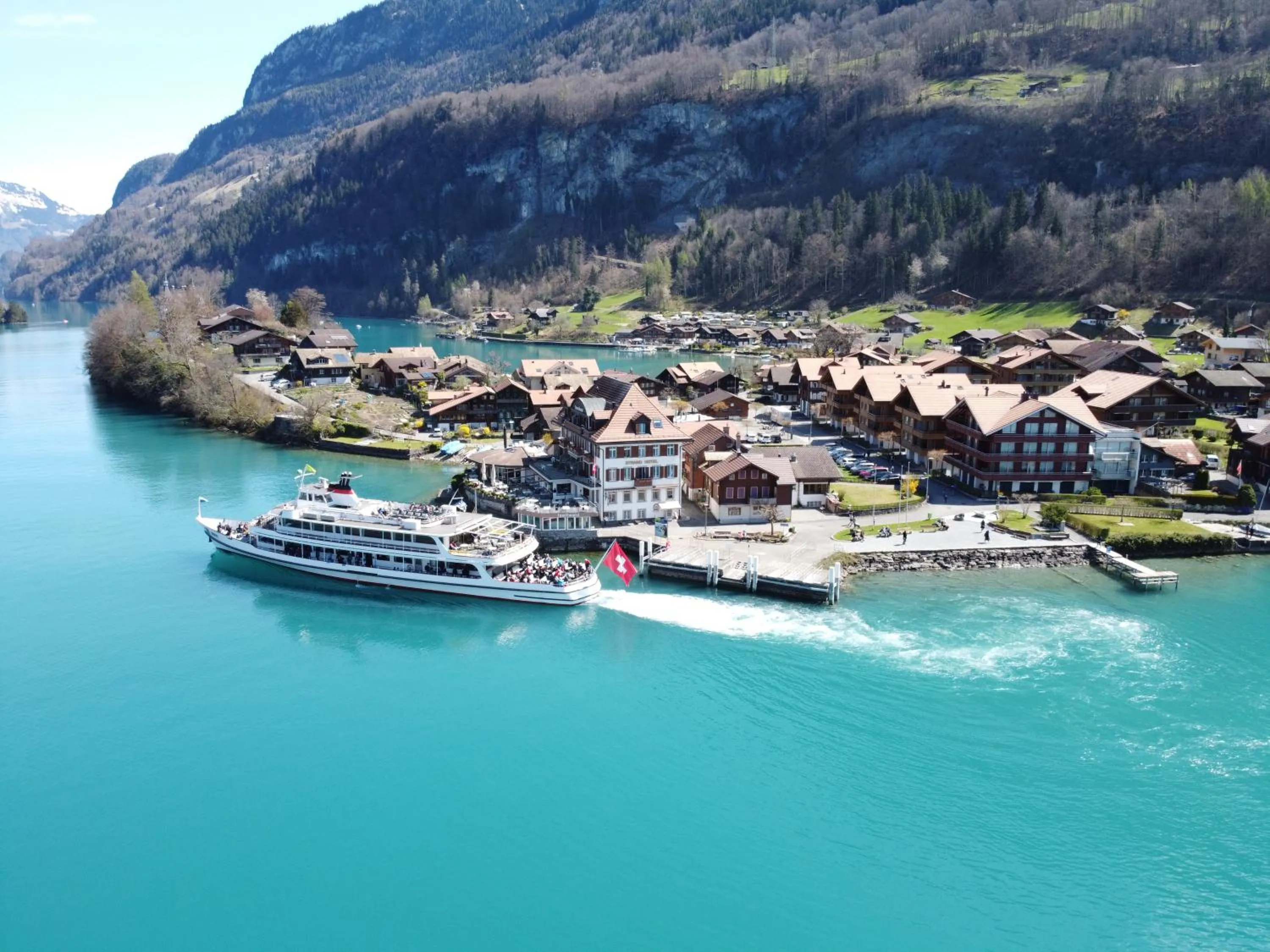 Bird's eye view in Hotel Strandhotel