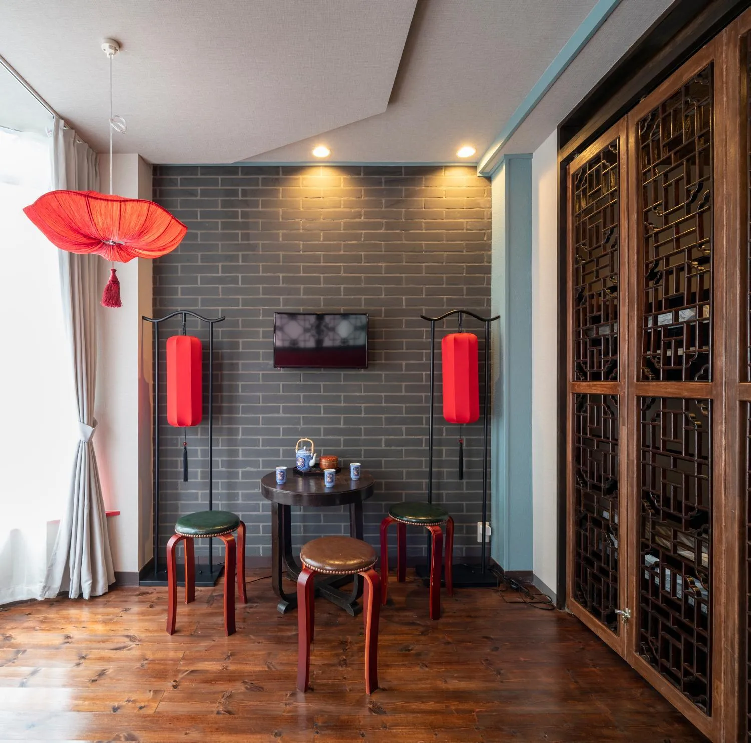 Living room in Room Inn Shanghai 横浜中華街 Room 2