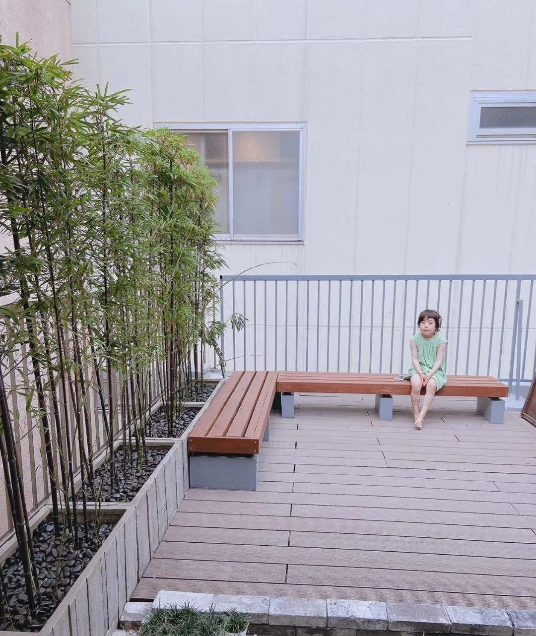 Balcony/Terrace in Room Inn Shanghai 横浜中華街 Room 2