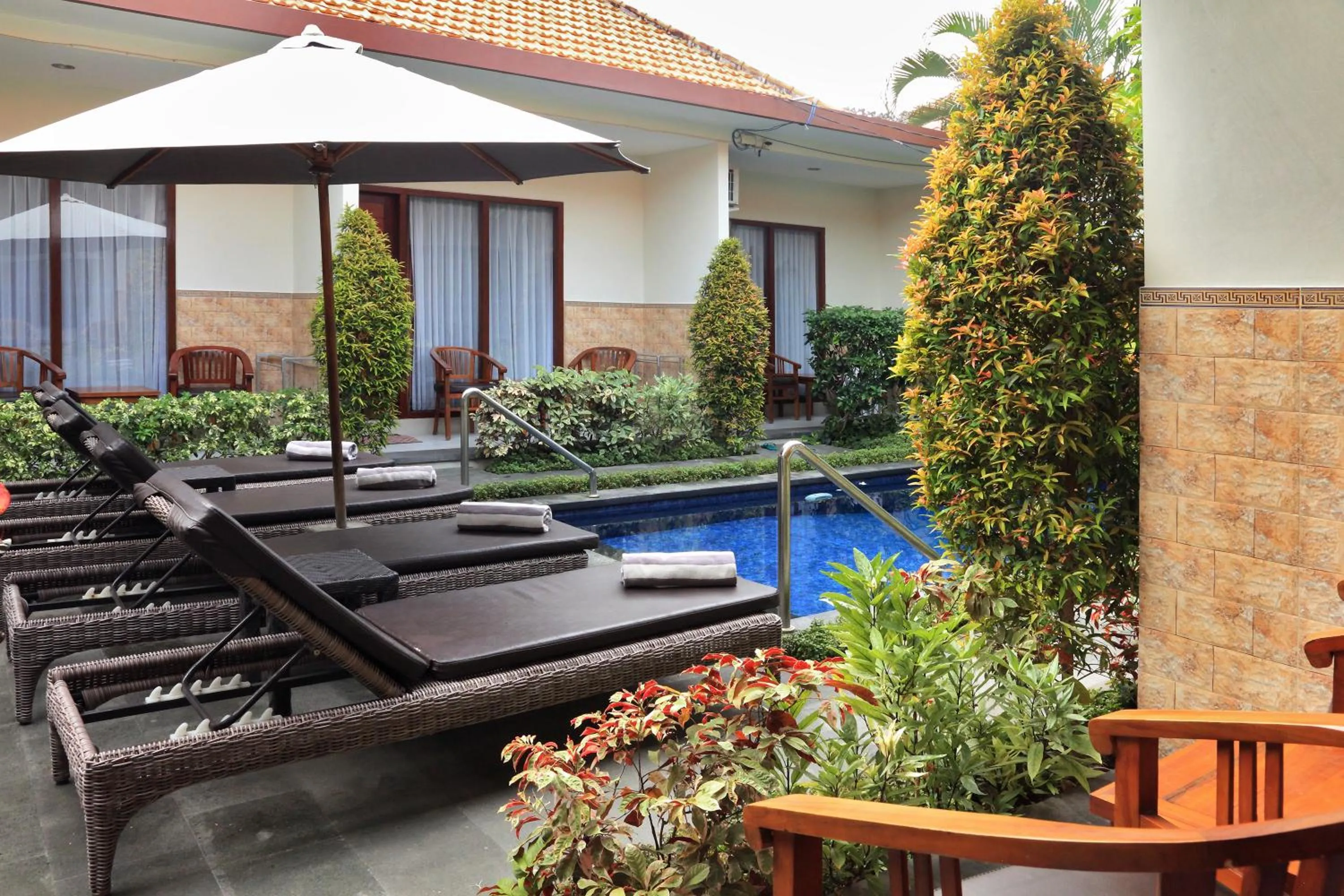 Garden view in Cening Ayu Sanur