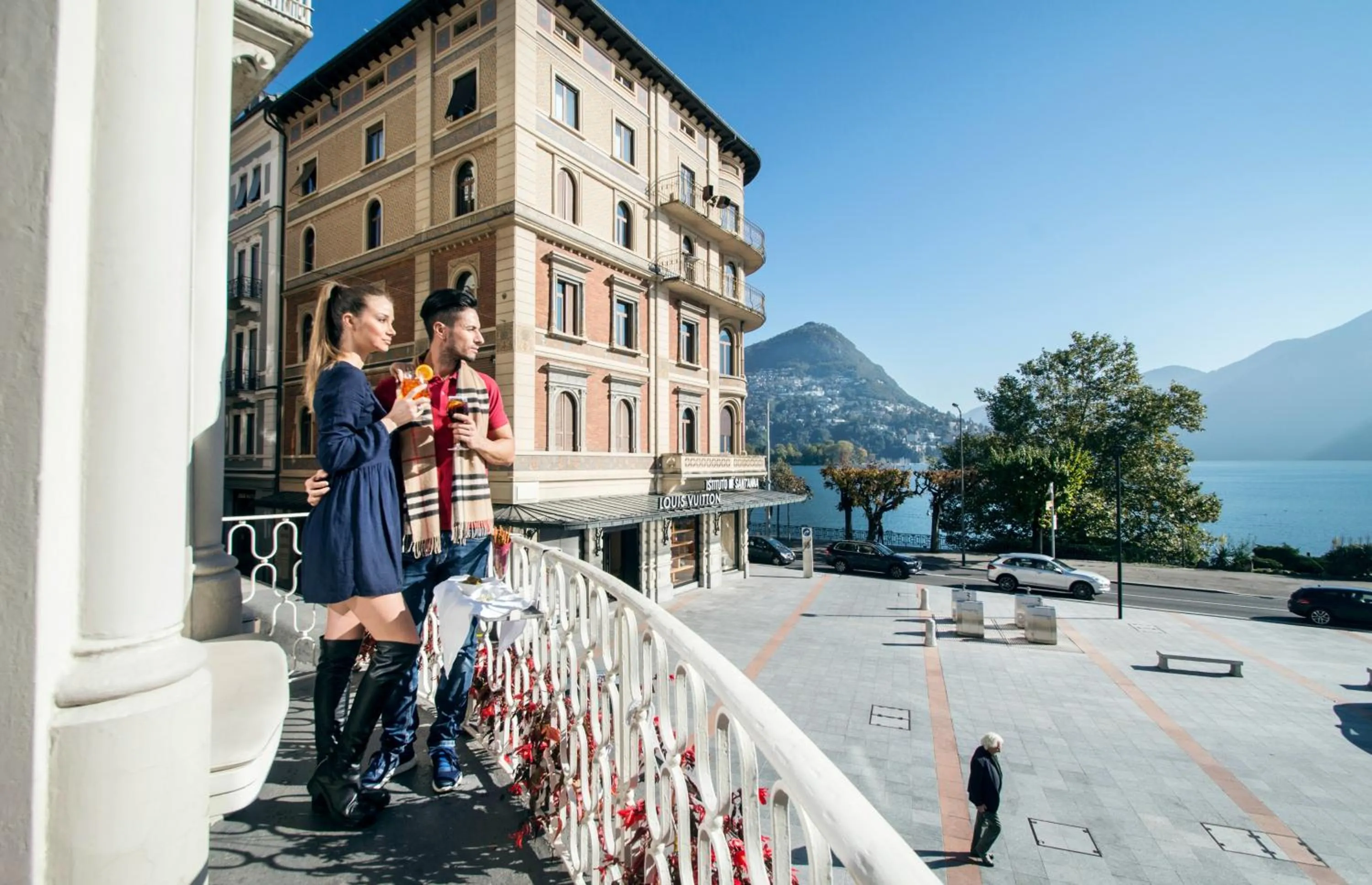 Day in International au Lac Historic Lakeside Hotel