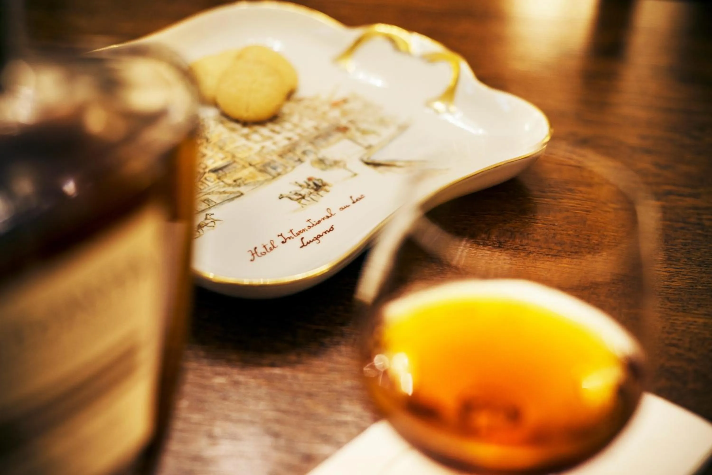 Decorative detail in International au Lac Historic Lakeside Hotel