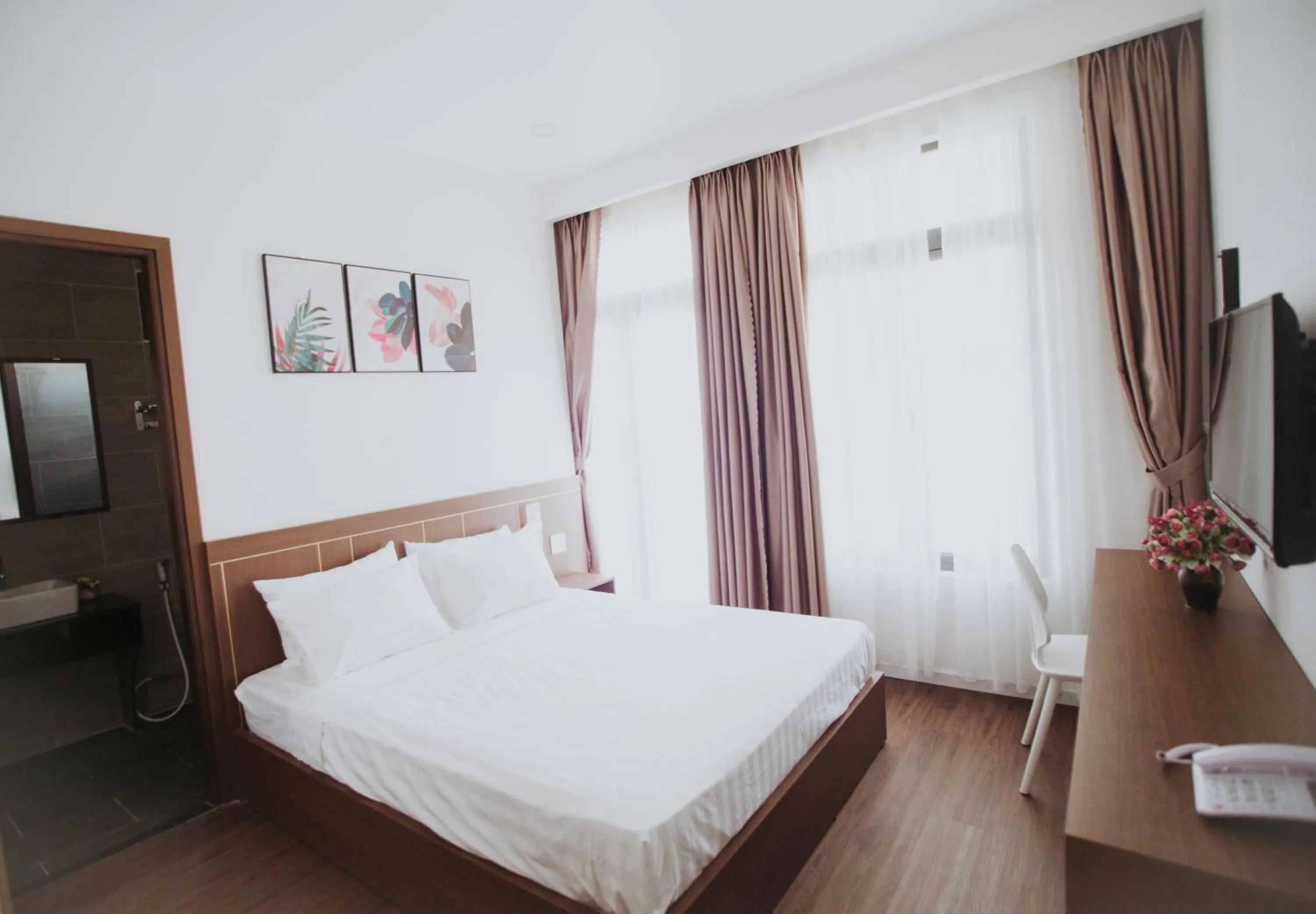 Bed in Marina Hotel Phú Yên