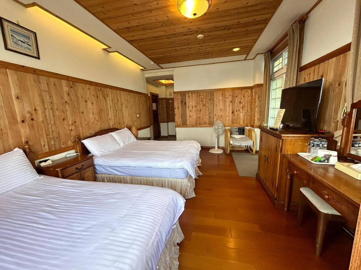 Bed in Euro Country Villa