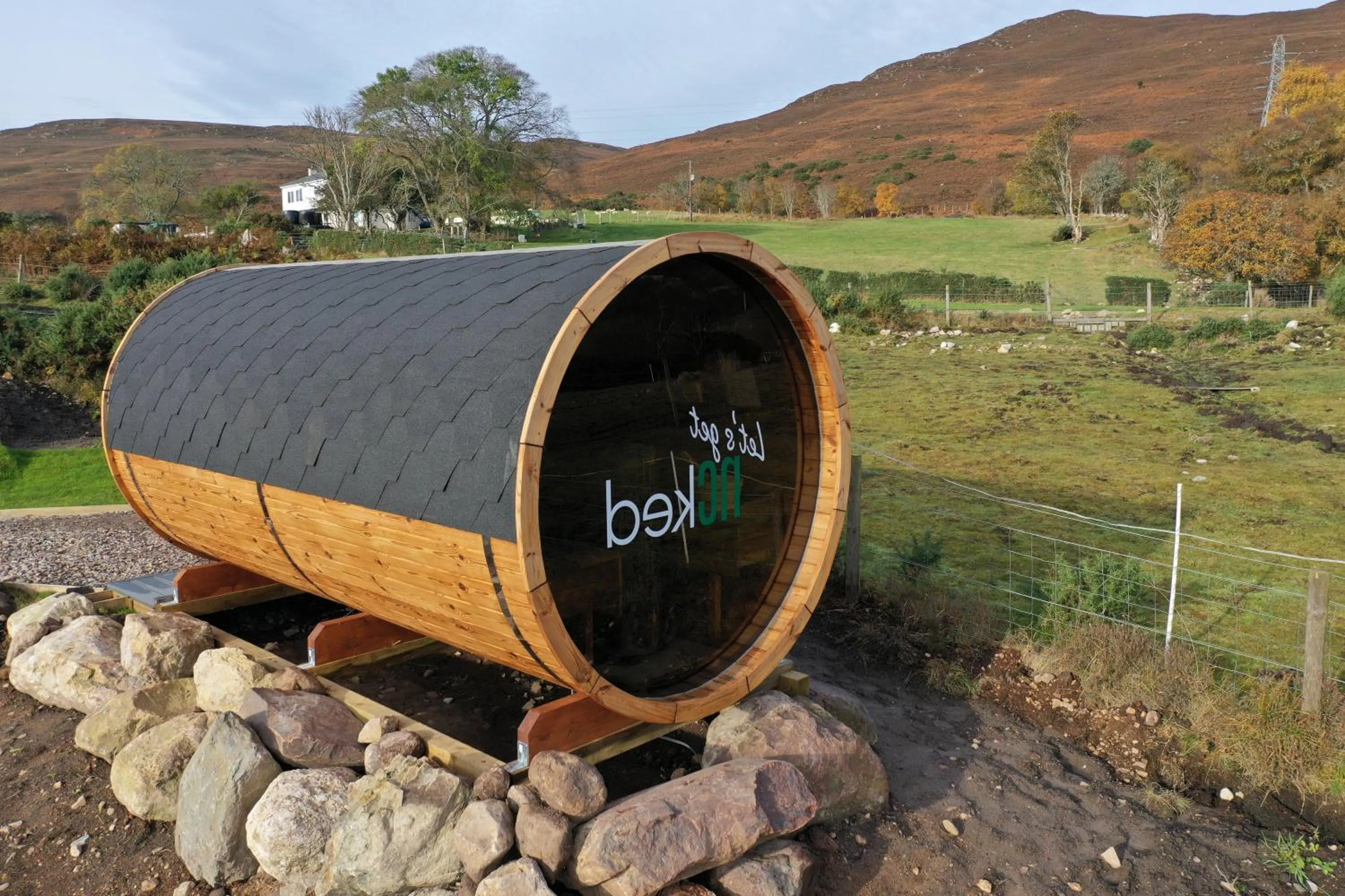Sauna in North Coast 500 Pods - Brora