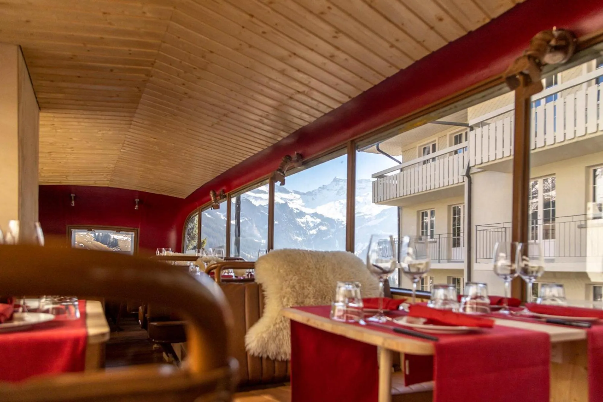 Restaurant/places to eat in Chalet-Hotel Beau-Site