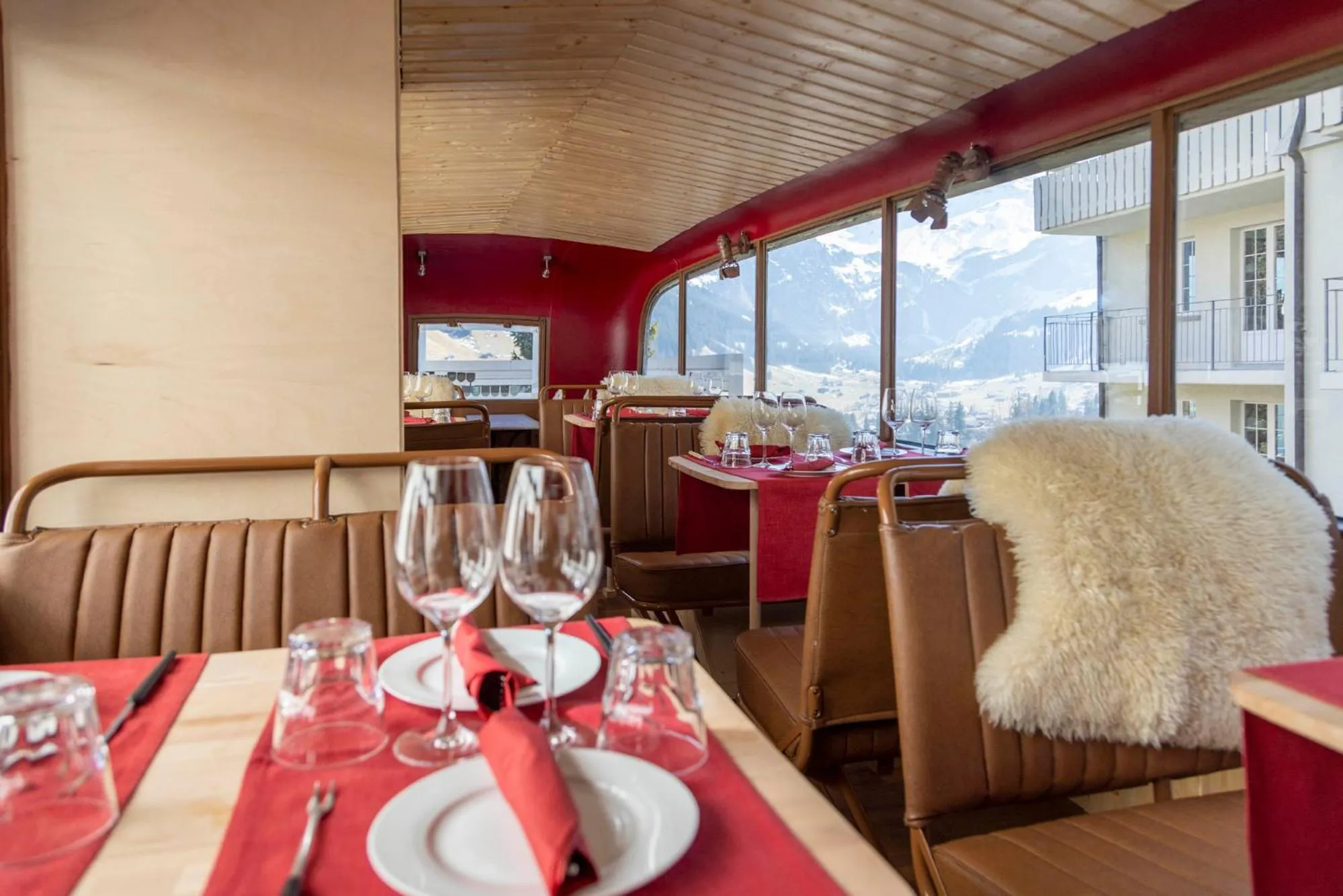 Restaurant/places to eat in Chalet-Hotel Beau-Site