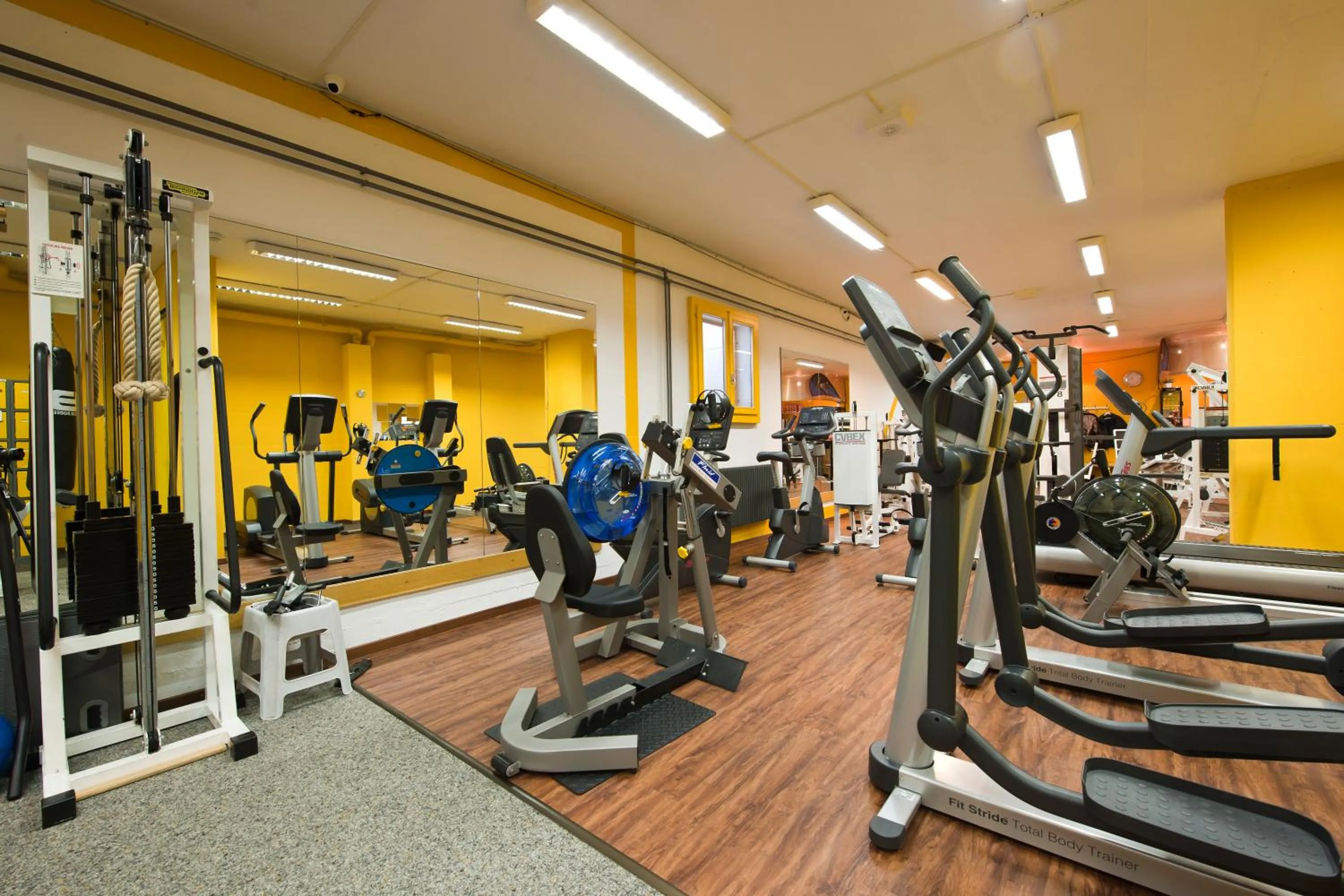 Fitness centre/facilities in Chalet-Hotel Beau-Site
