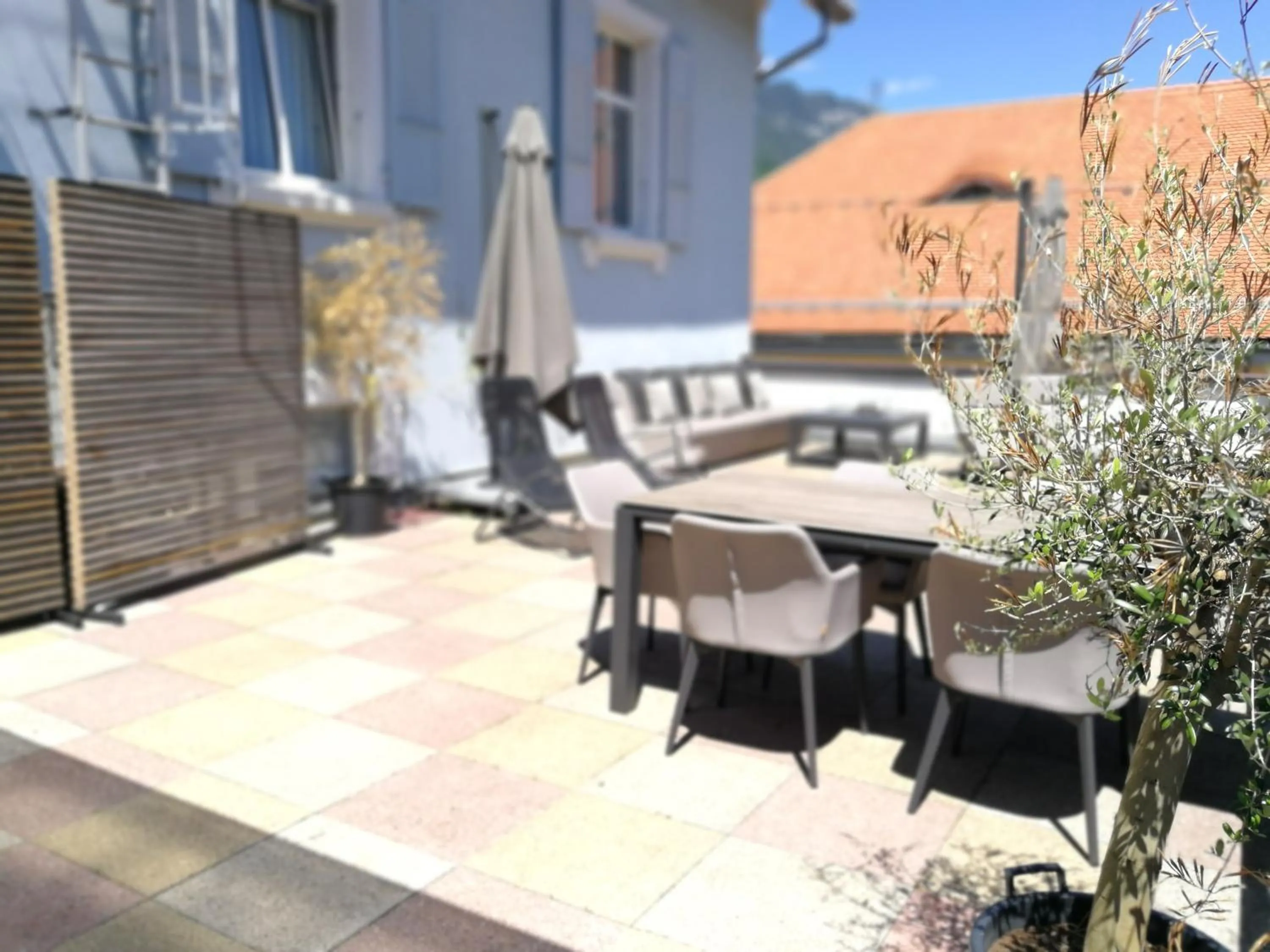 Balcony/Terrace in Hotel Lötschberg