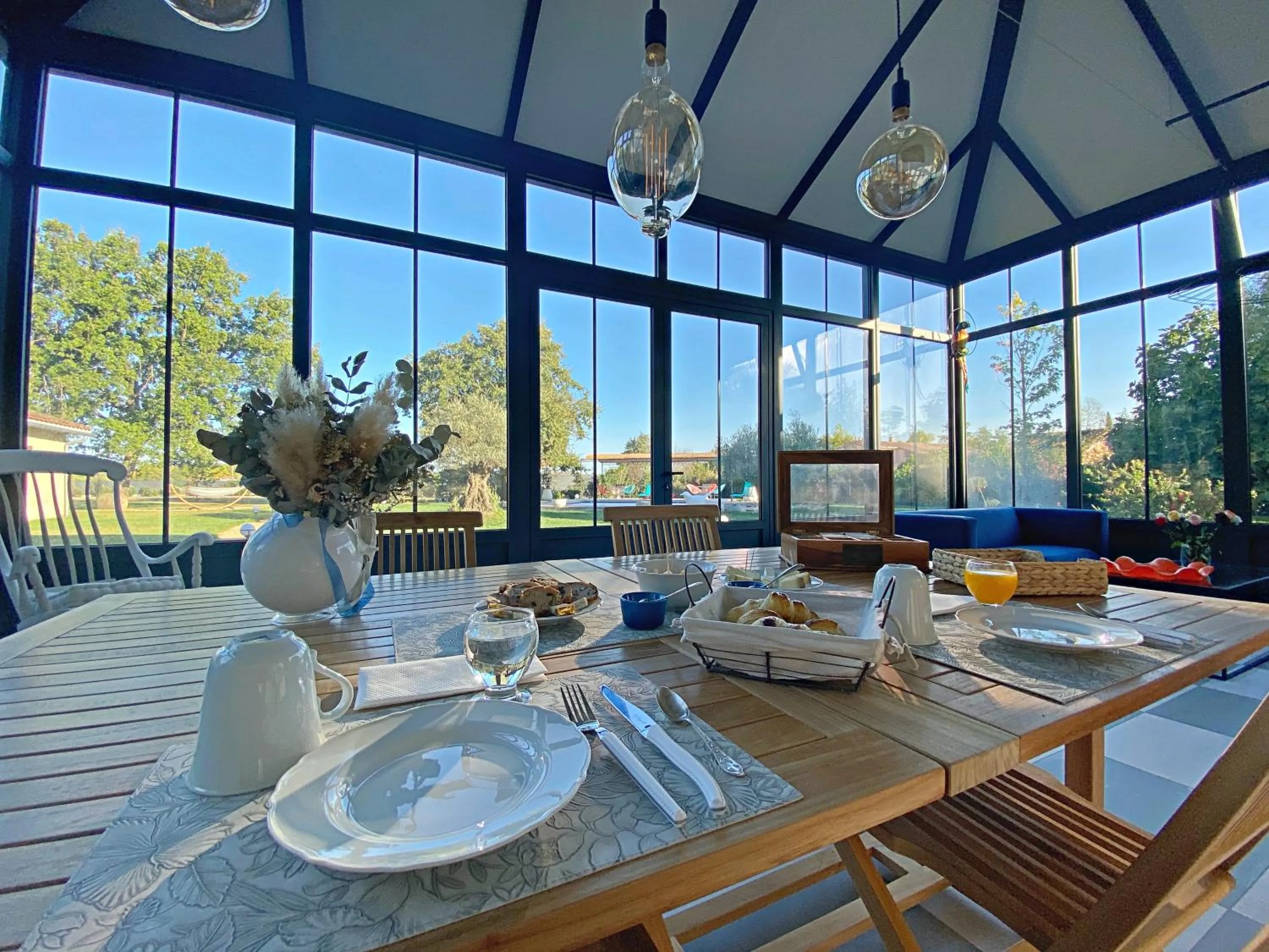 Dining area in Ô gré des sens