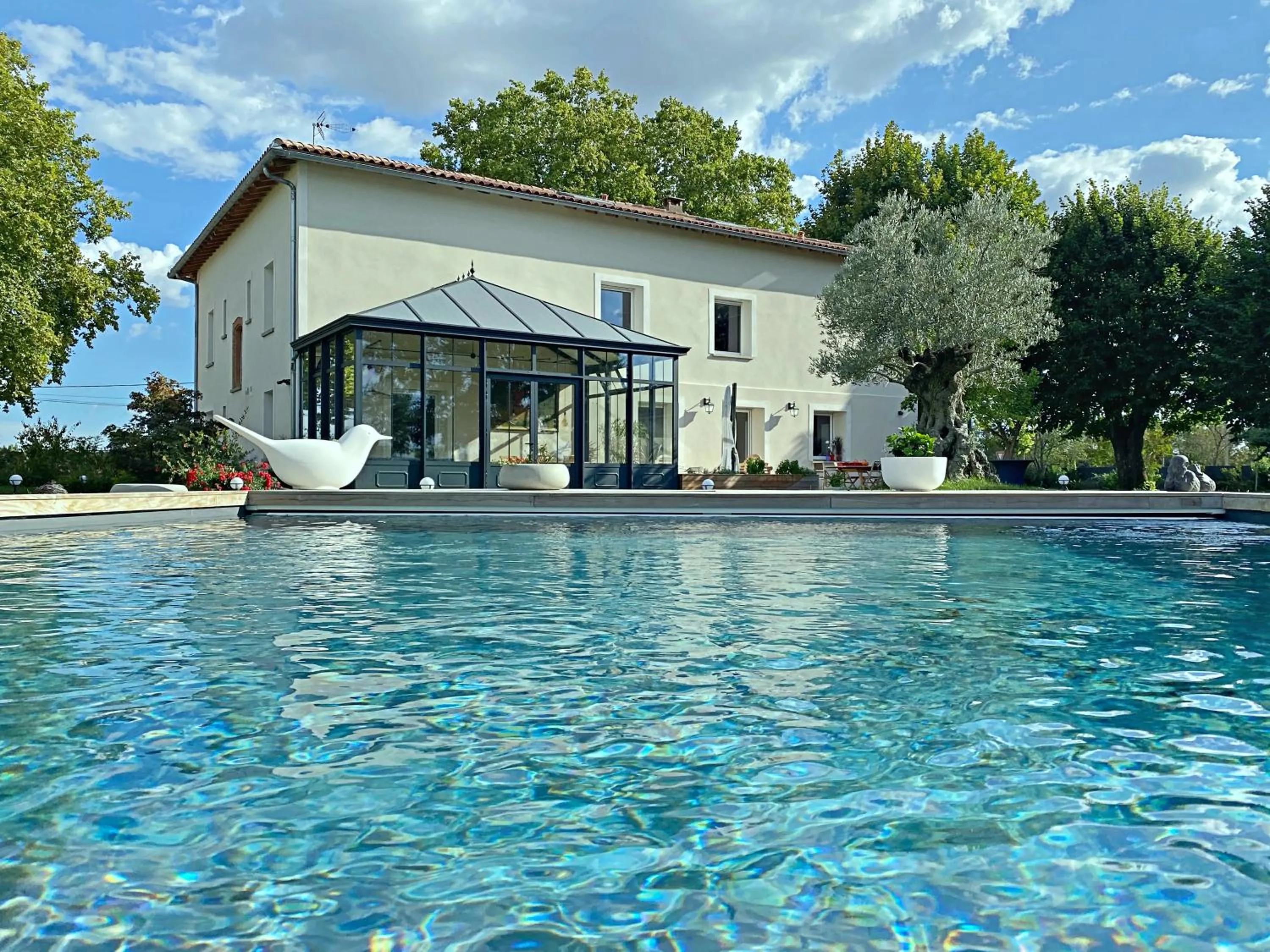 Swimming pool in Ô gré des sens
