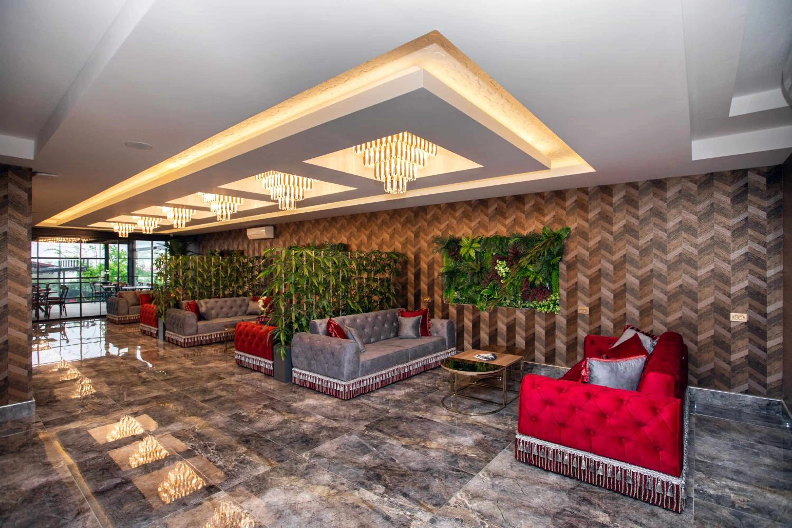 Living room in Marina Green Suite & Residence