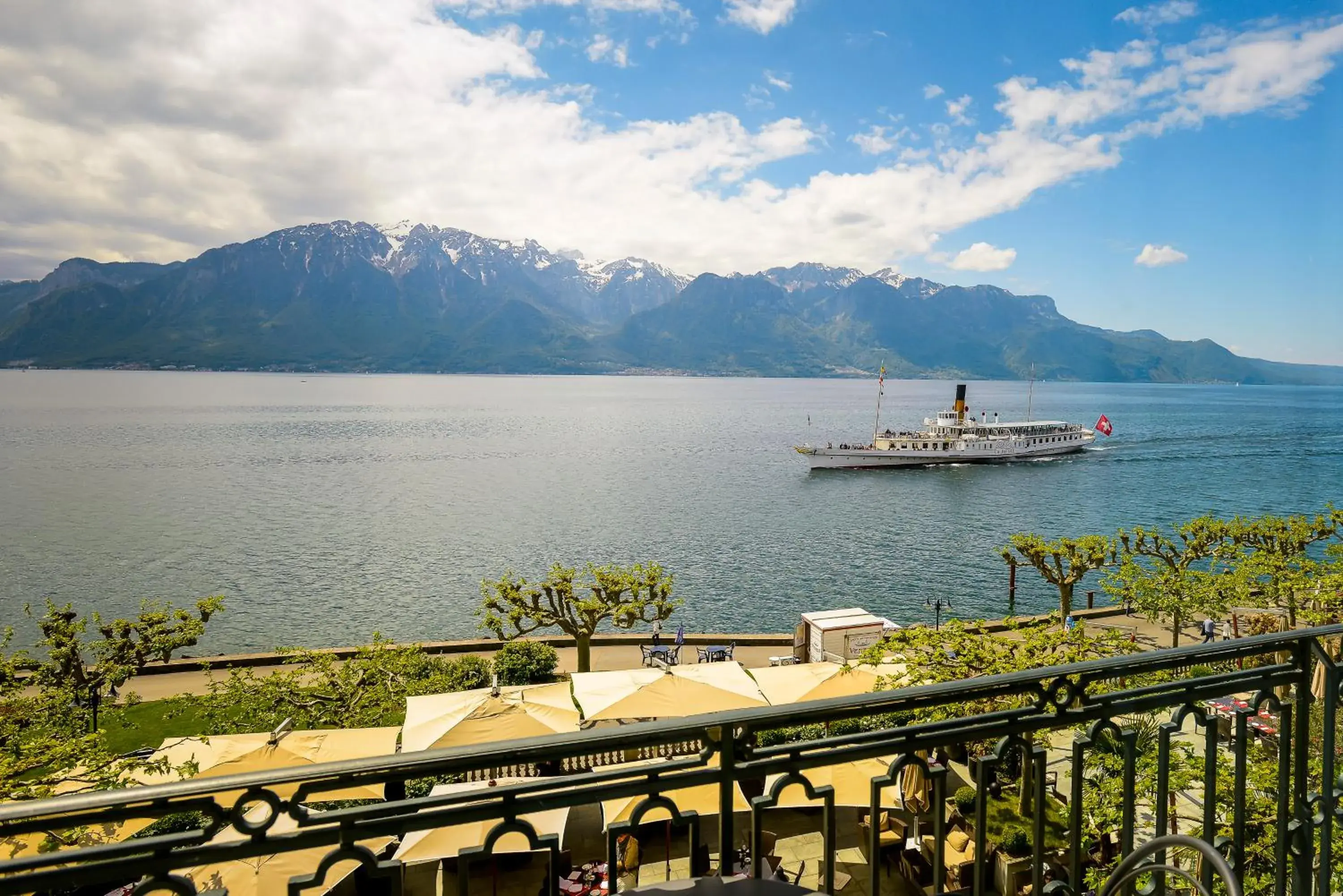 King Suite with Balcony in Hôtel Des Trois Couronnes & Spa - The Leading Hotels of the World King Suite with Balcony in Hôtel Des Trois Couronnes & Spa - The Leading Hotels of the World