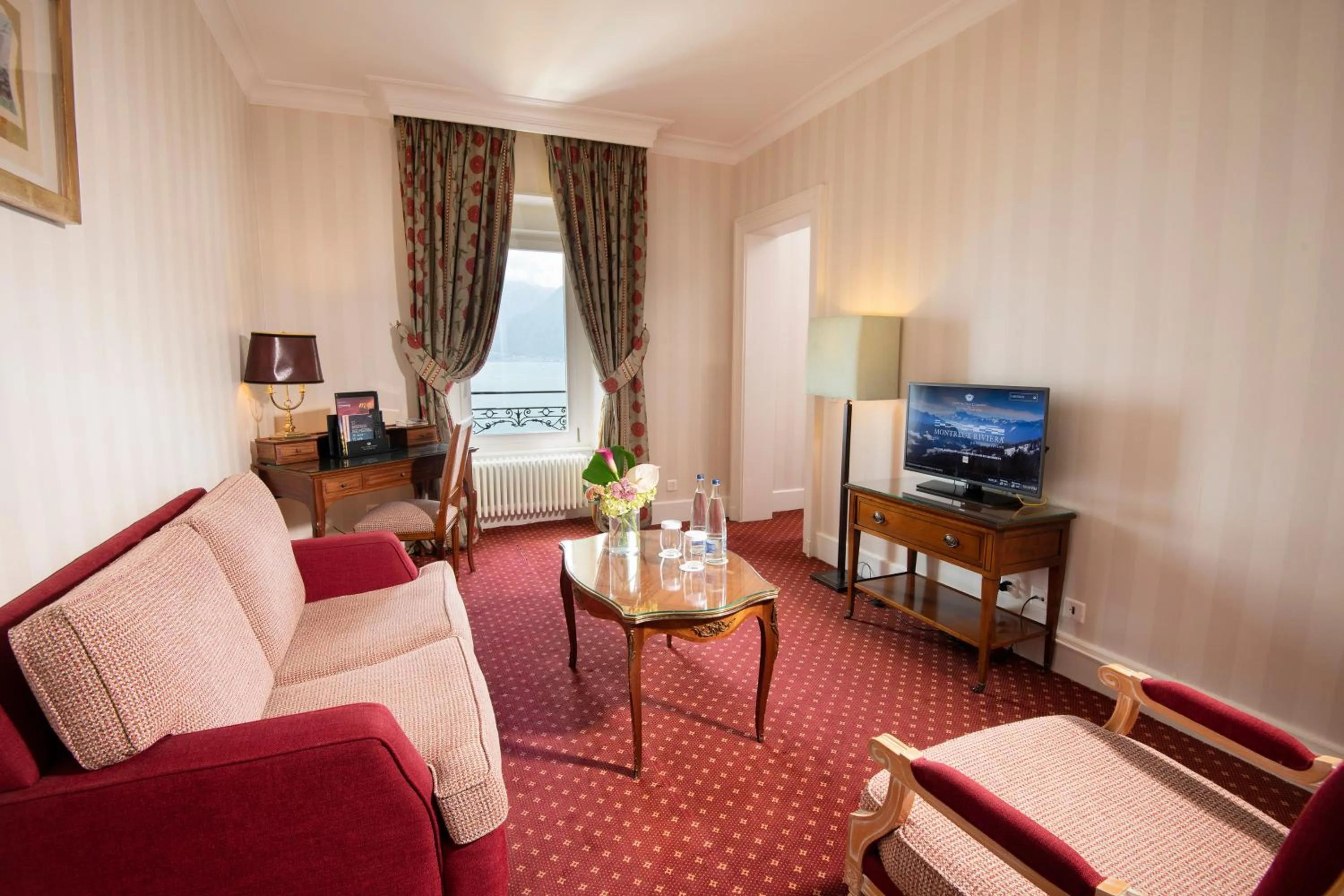 Living room in Hôtel Des Trois Couronnes & Spa - The Leading Hotels of the World