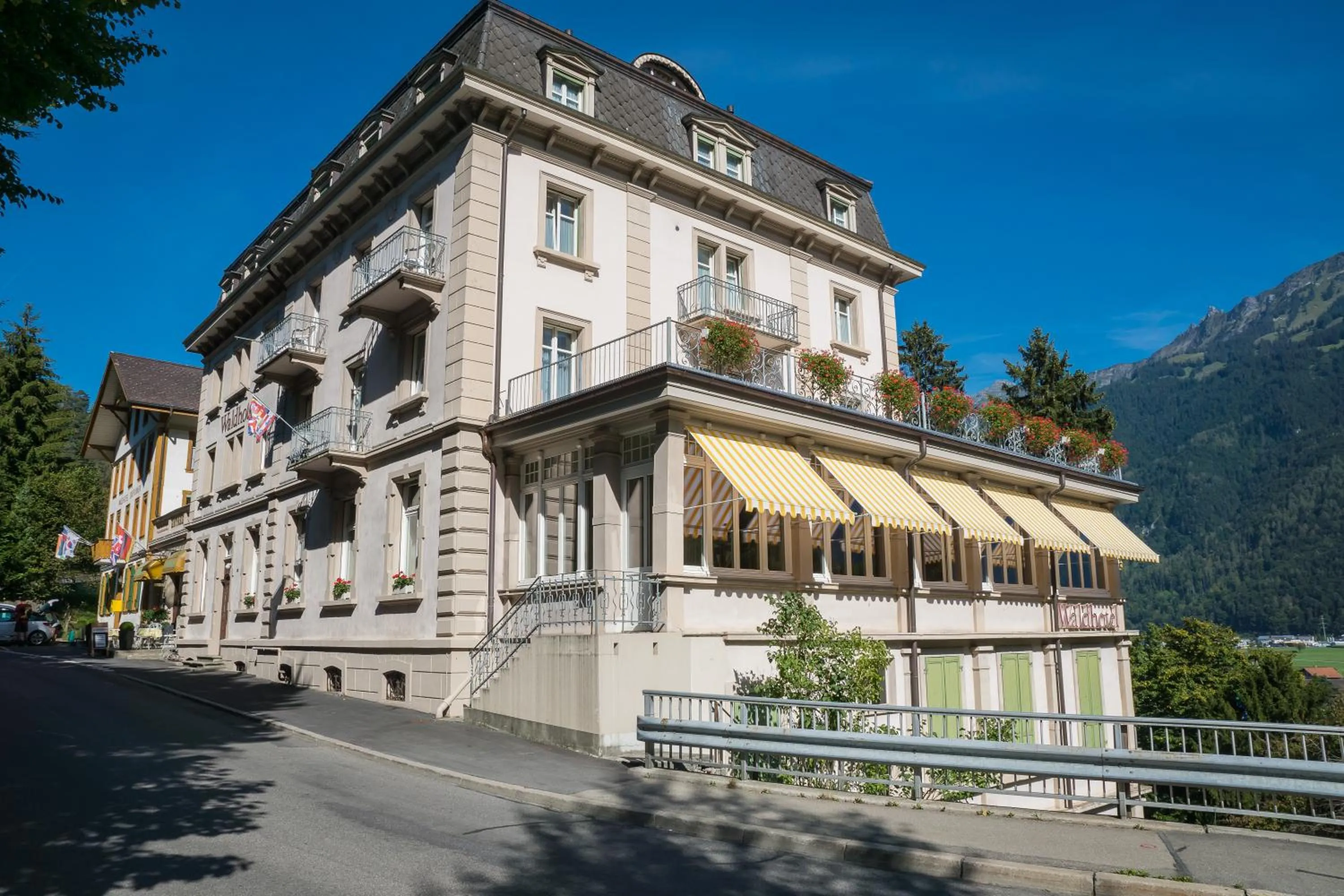 Facade/entrance in Waldhotel Unspunnen
