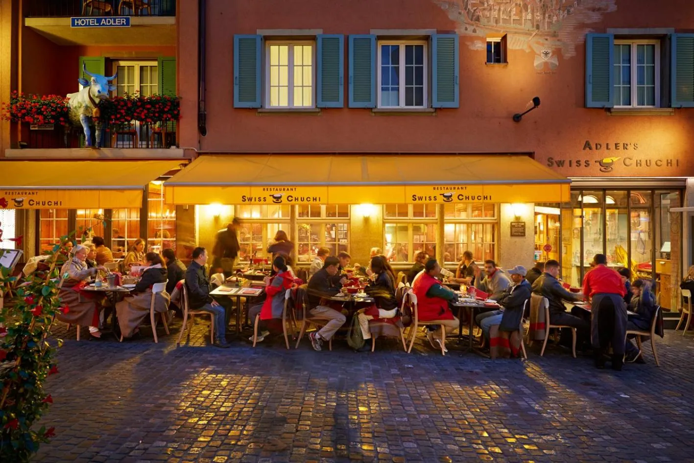 Restaurant/places to eat in Hotel Adler Zürich