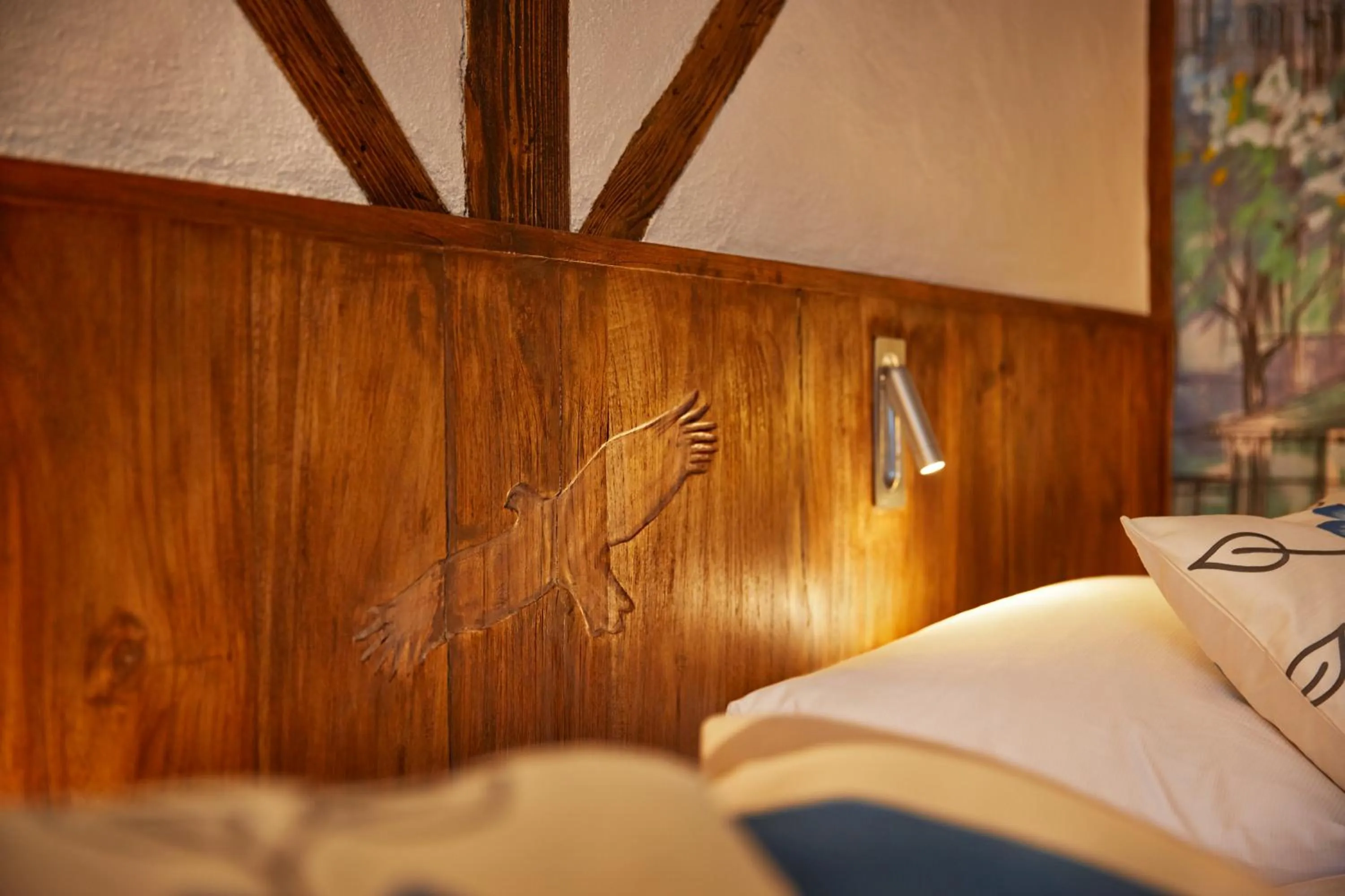 Bed in Hotel Adler Zürich