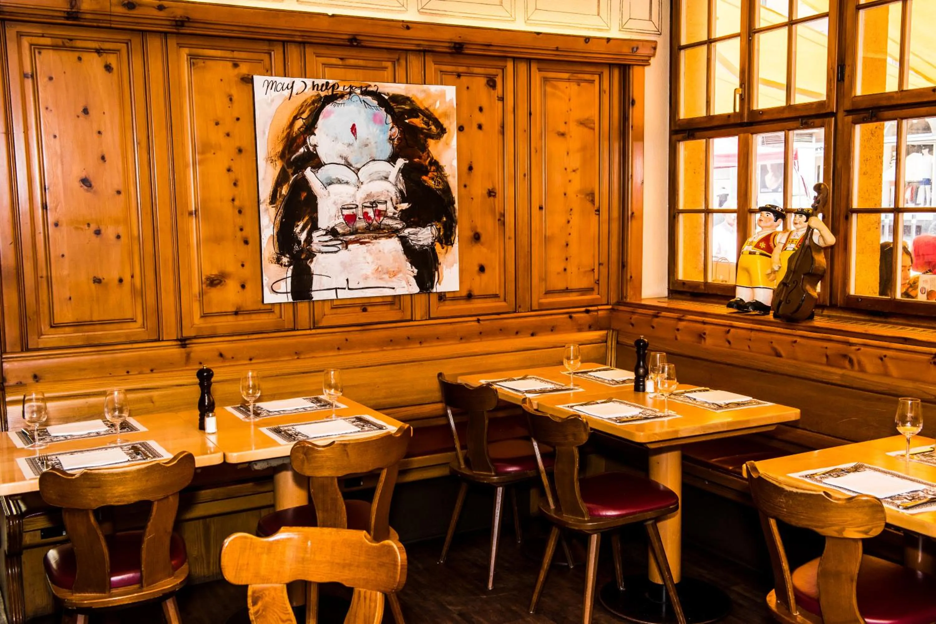 Restaurant/places to eat in Hotel Adler Zürich