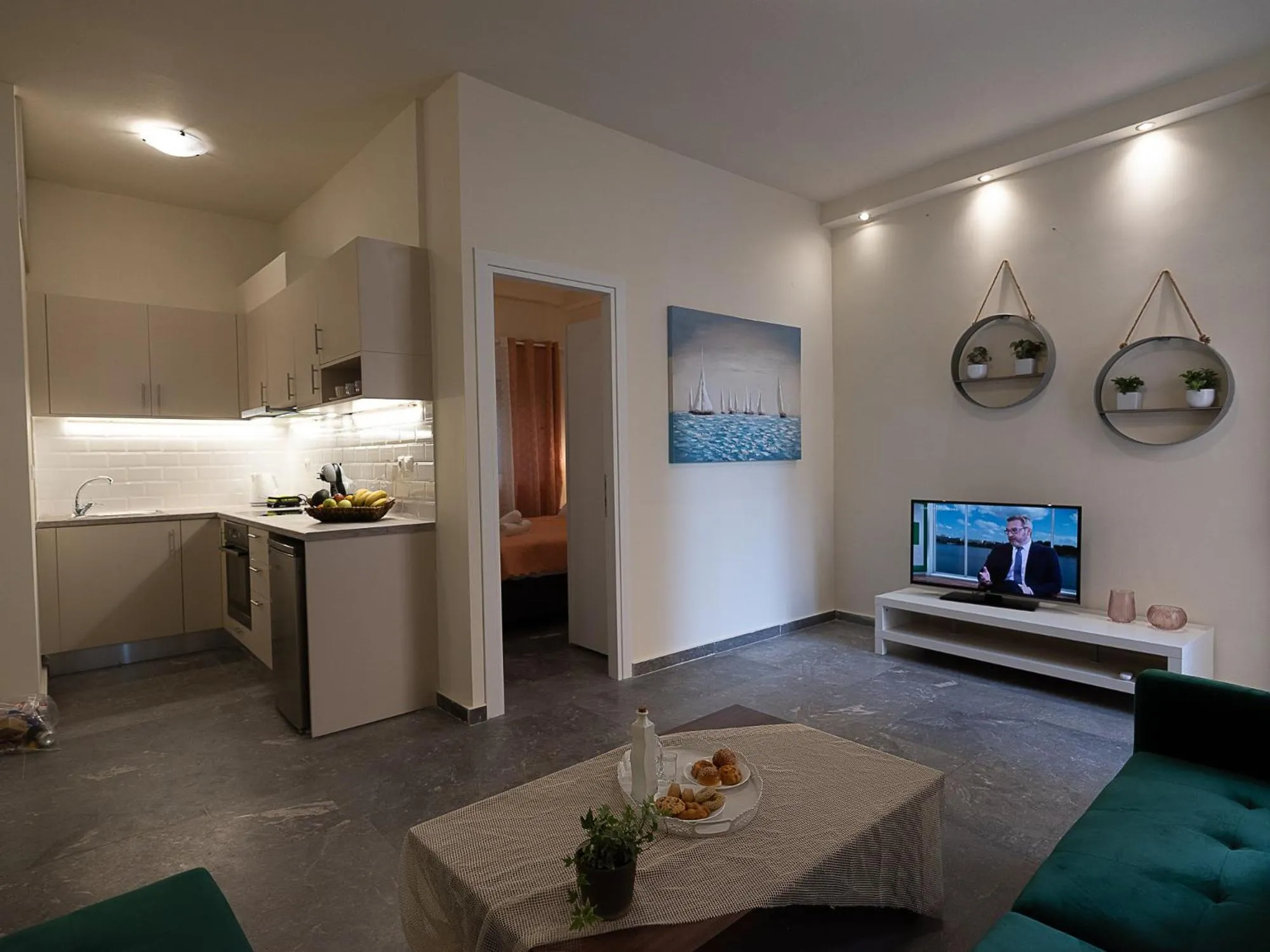 Photo of the whole room in Luxury Apts Heraklion Center