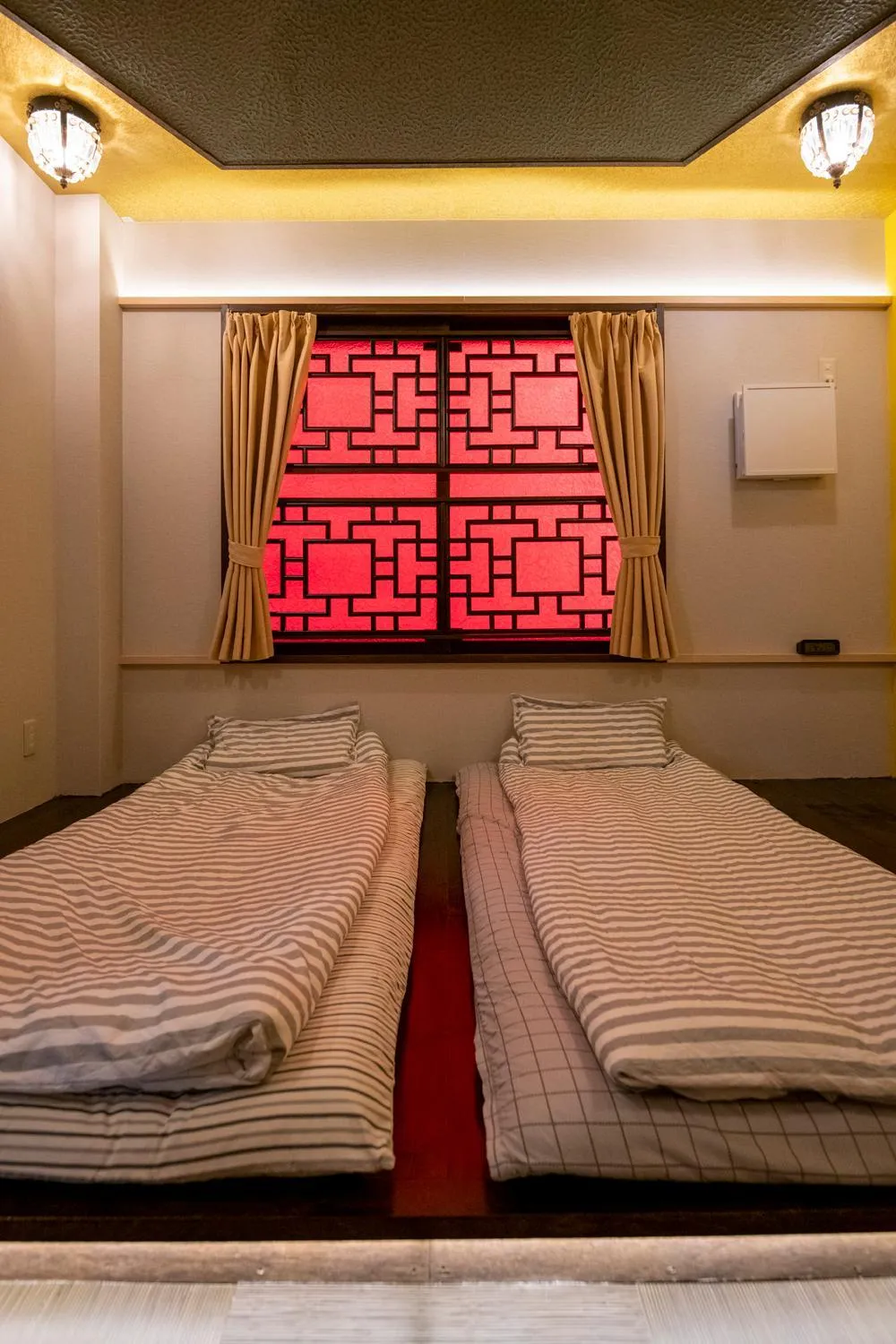 Photo of the whole room, Bed in Room Inn Shanghai 横浜中華街 Room1-ABC