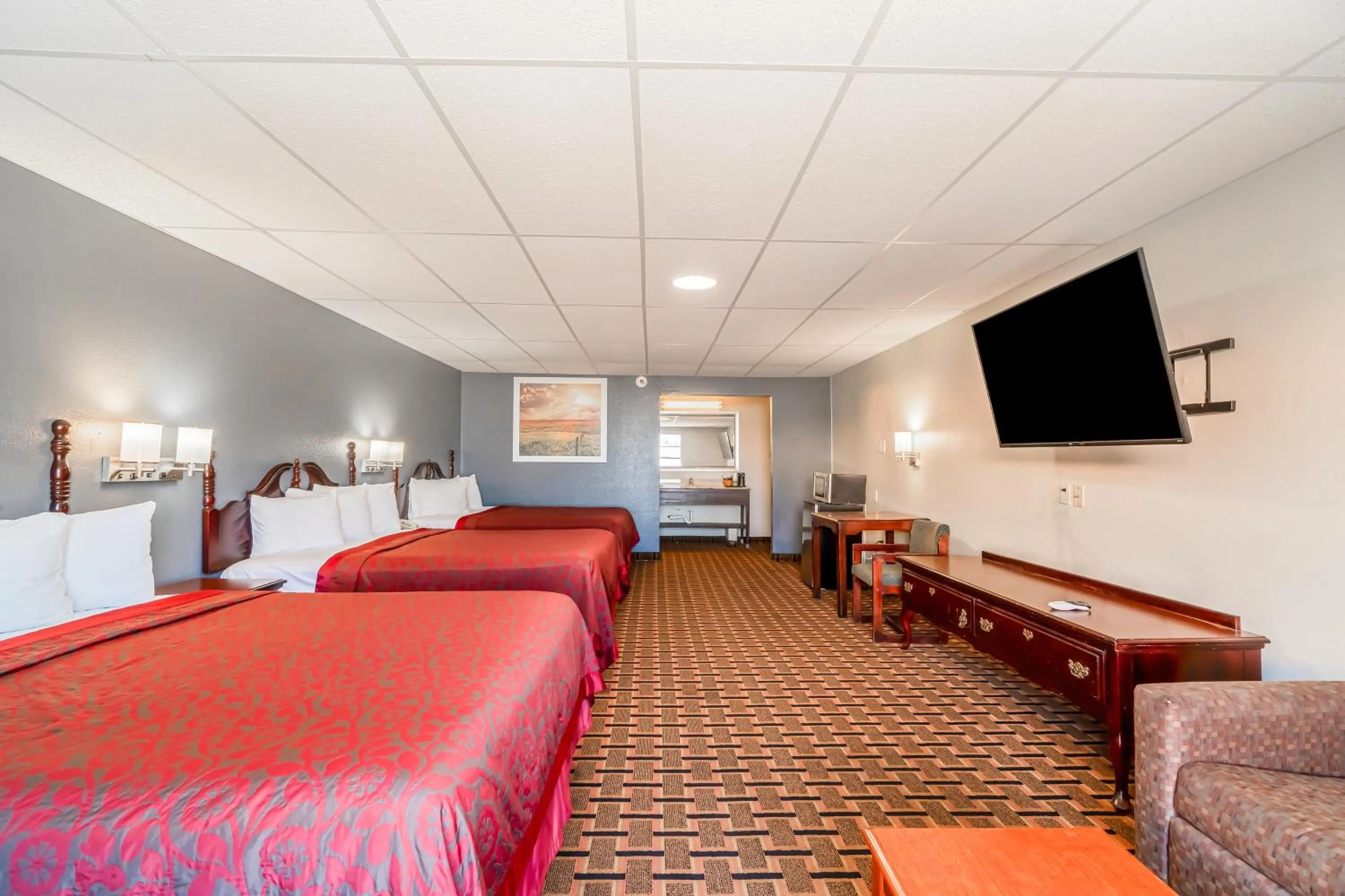 Bedroom, Bed in Lone Star Inn by OYO Vernon Texas Hwy 287