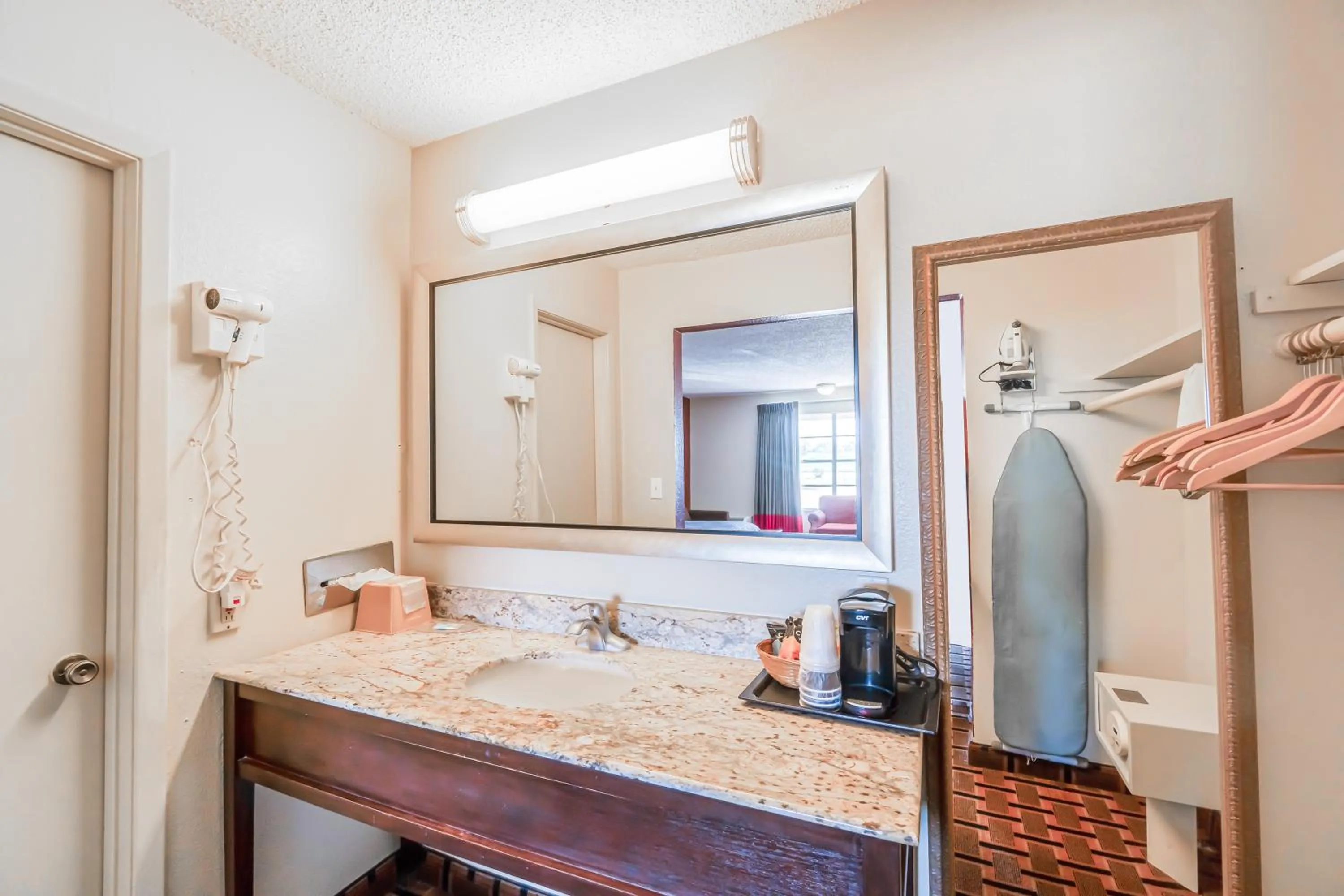 Bathroom in Lone Star Inn by OYO Vernon Texas Hwy 287