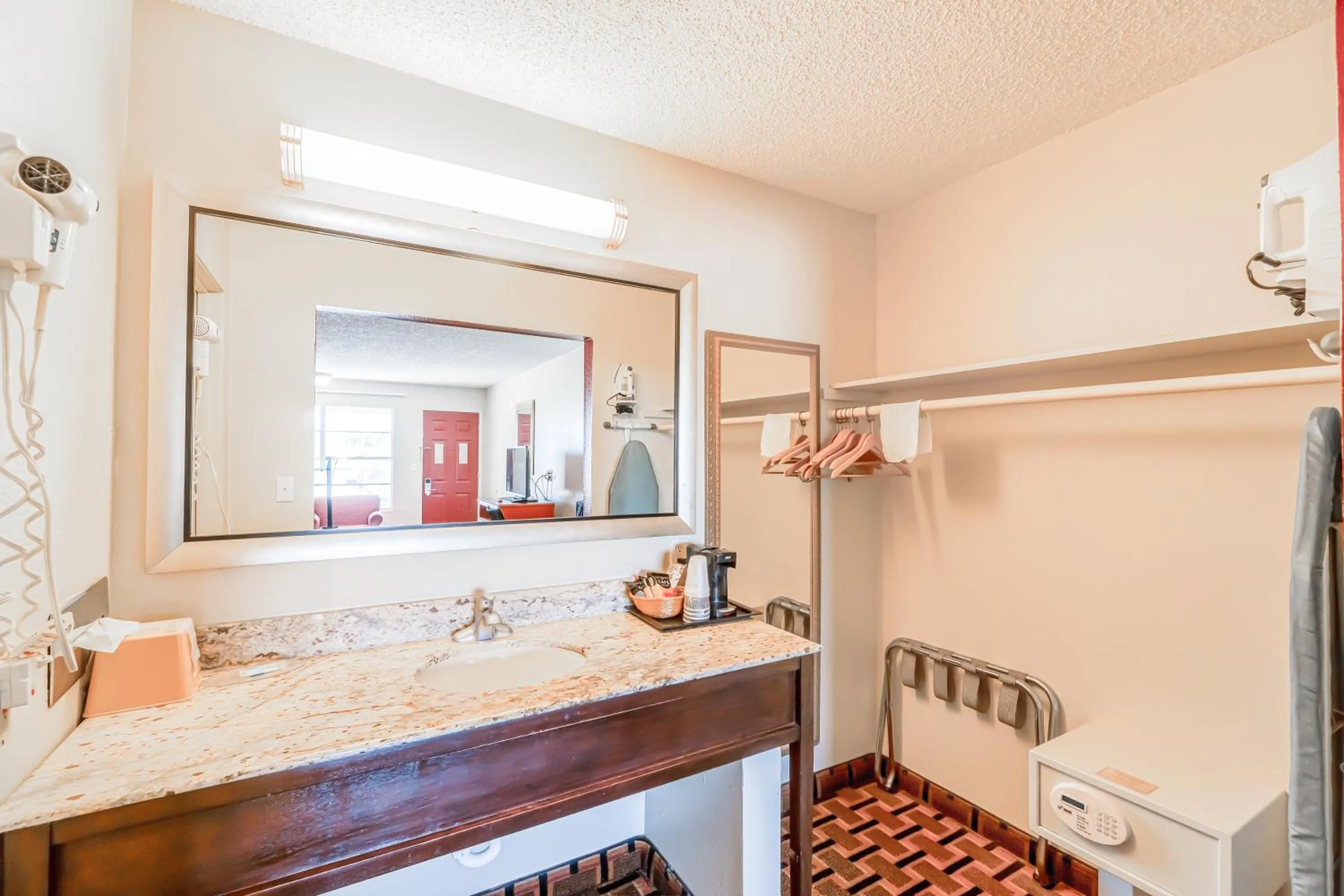 Bathroom in Lone Star Inn by OYO Vernon Texas Hwy 287