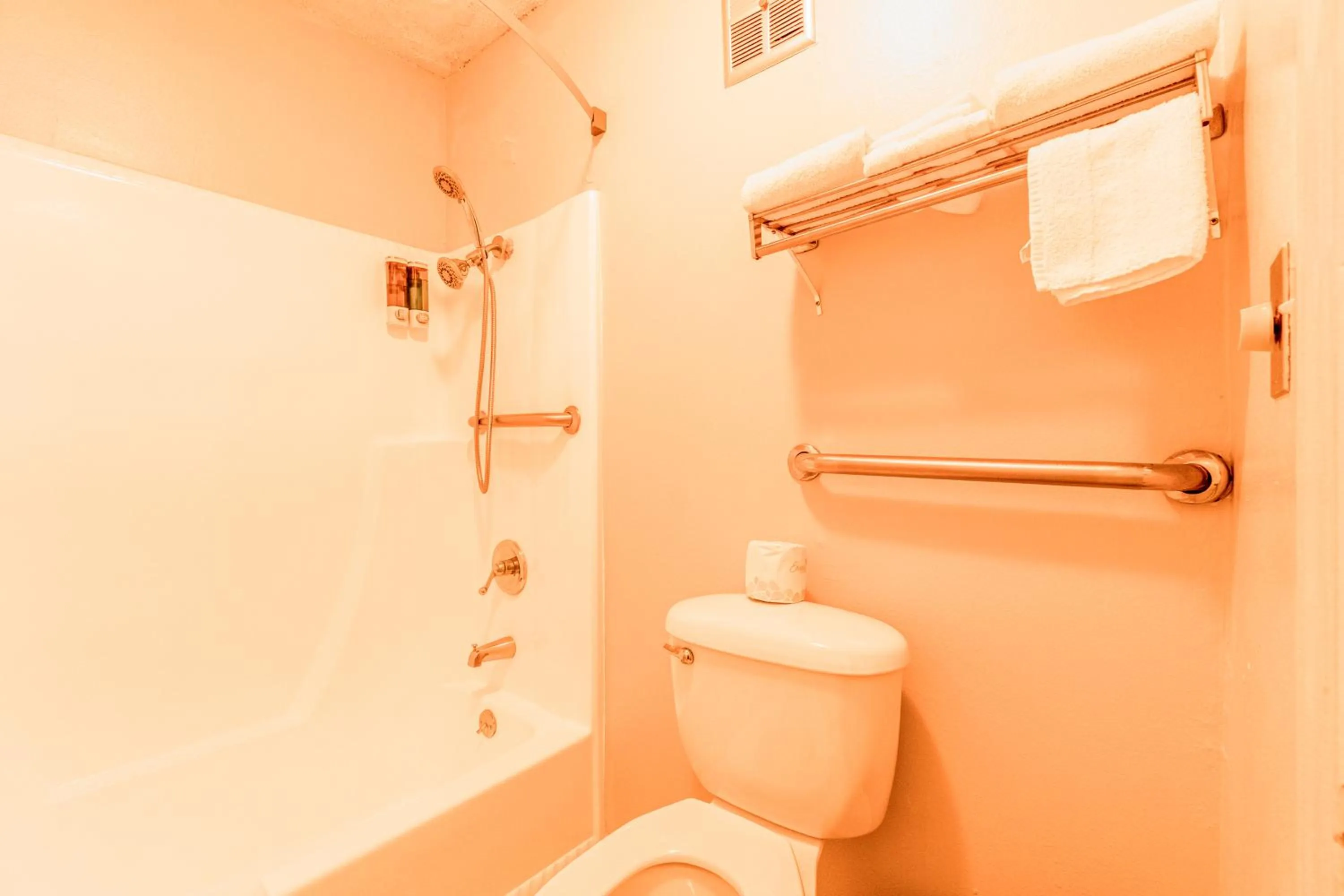 Bathroom in Lone Star Inn by OYO Vernon Texas Hwy 287