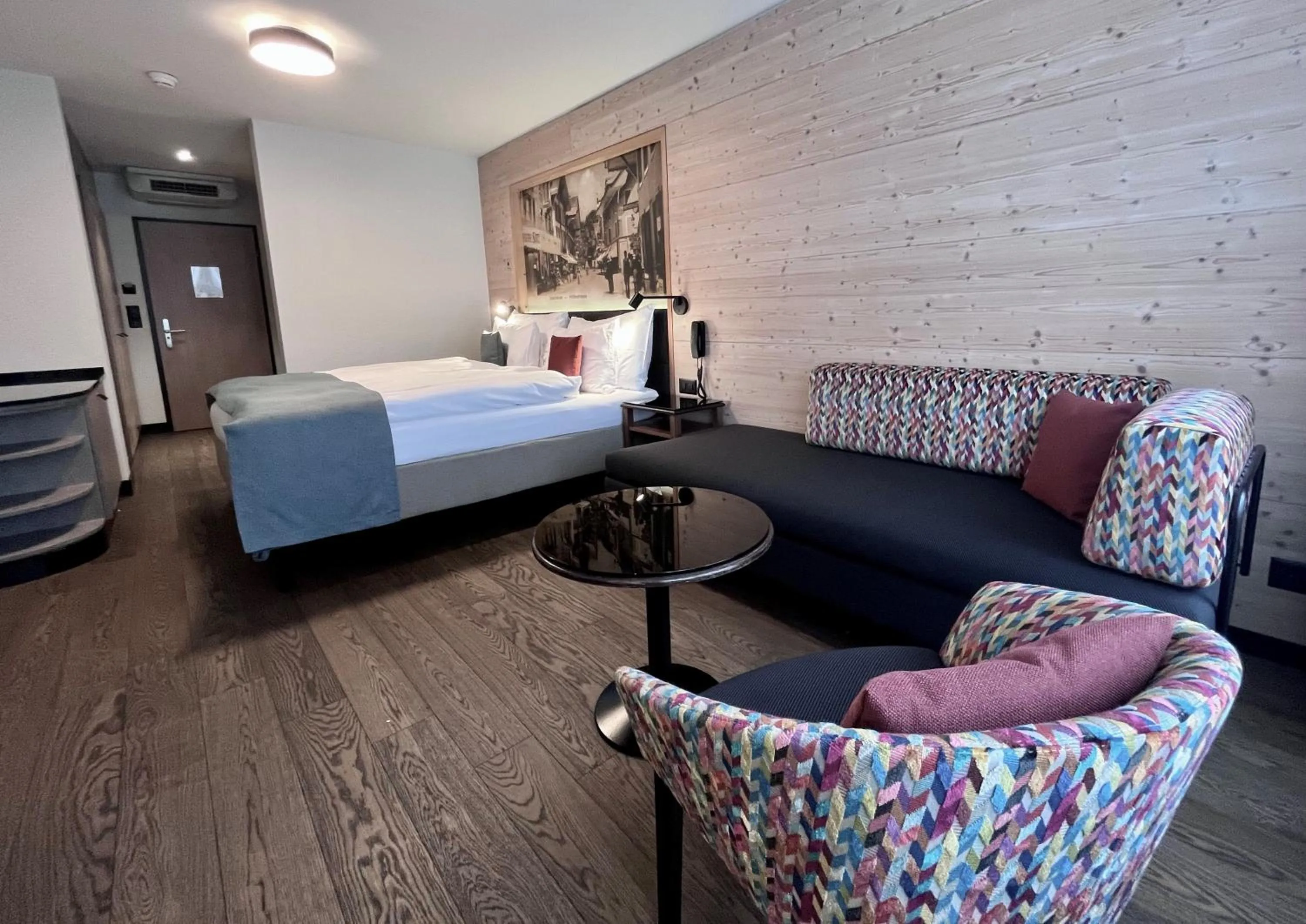 Bed in Hotel Interlaken