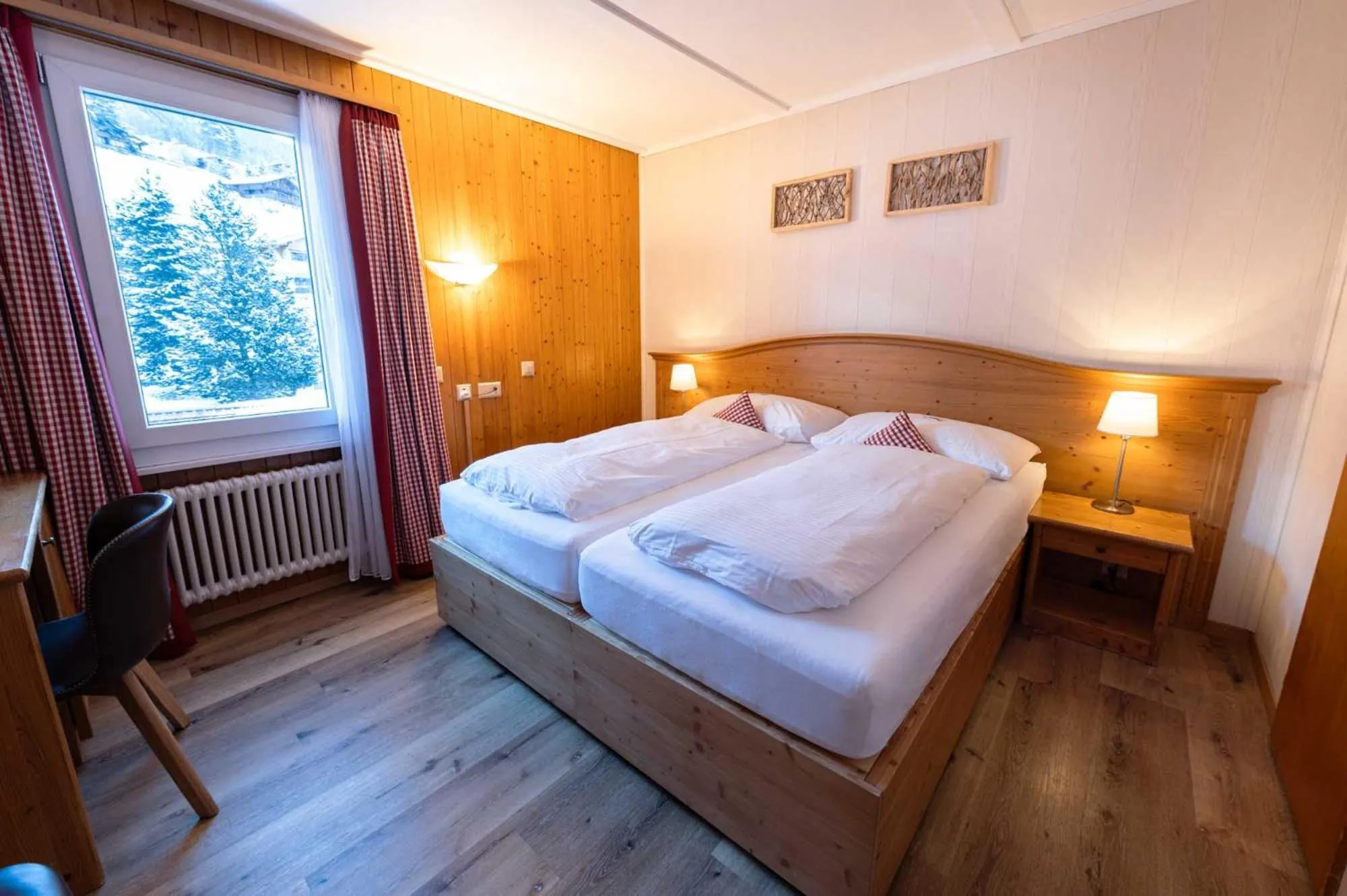 Bed in Hotel Bernerhof Grindelwald