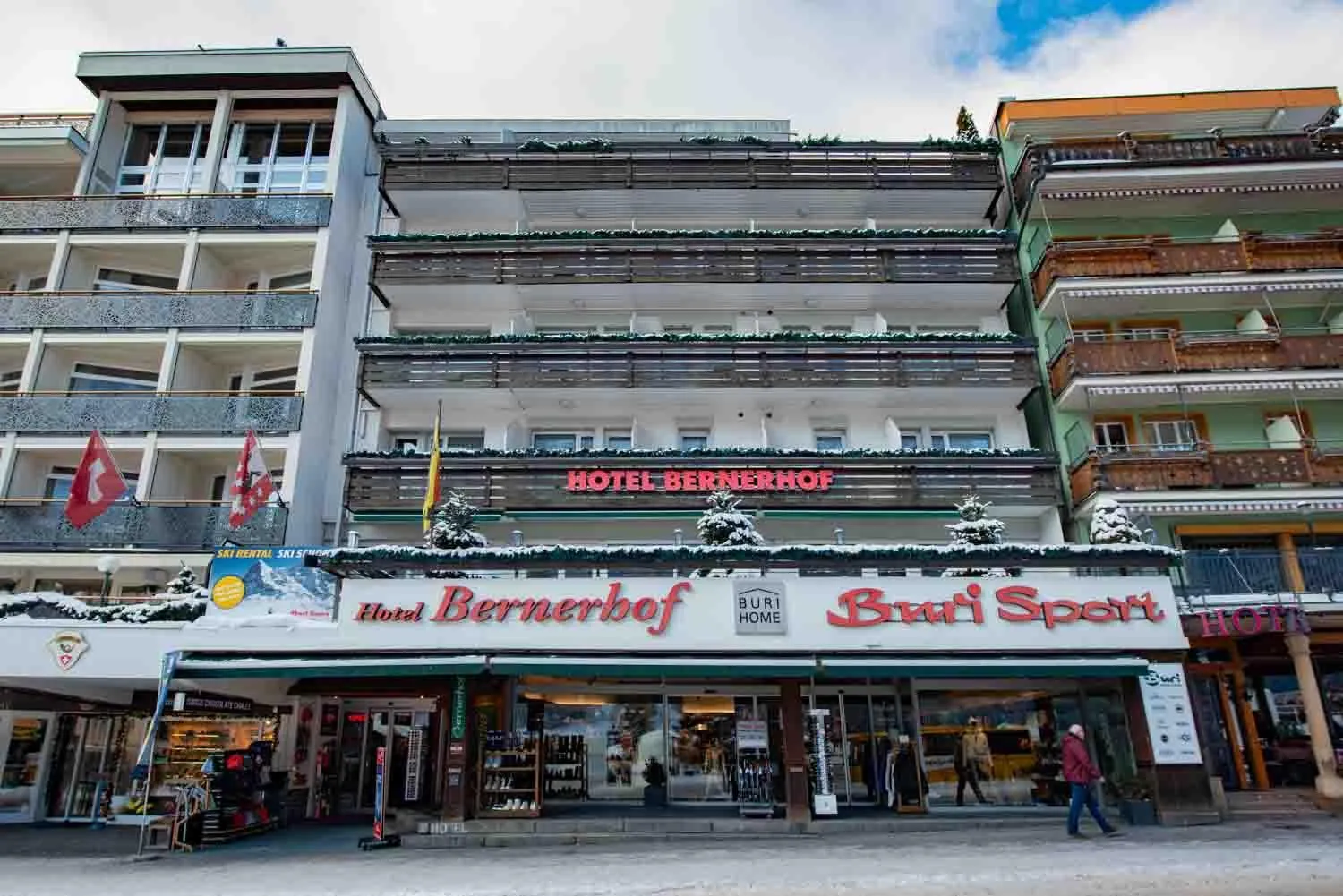 Property building in Hotel Bernerhof Grindelwald