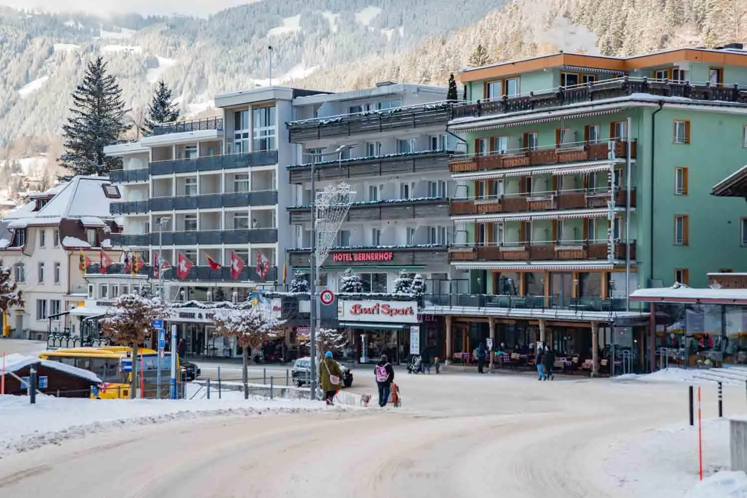 Property building in Hotel Bernerhof Grindelwald