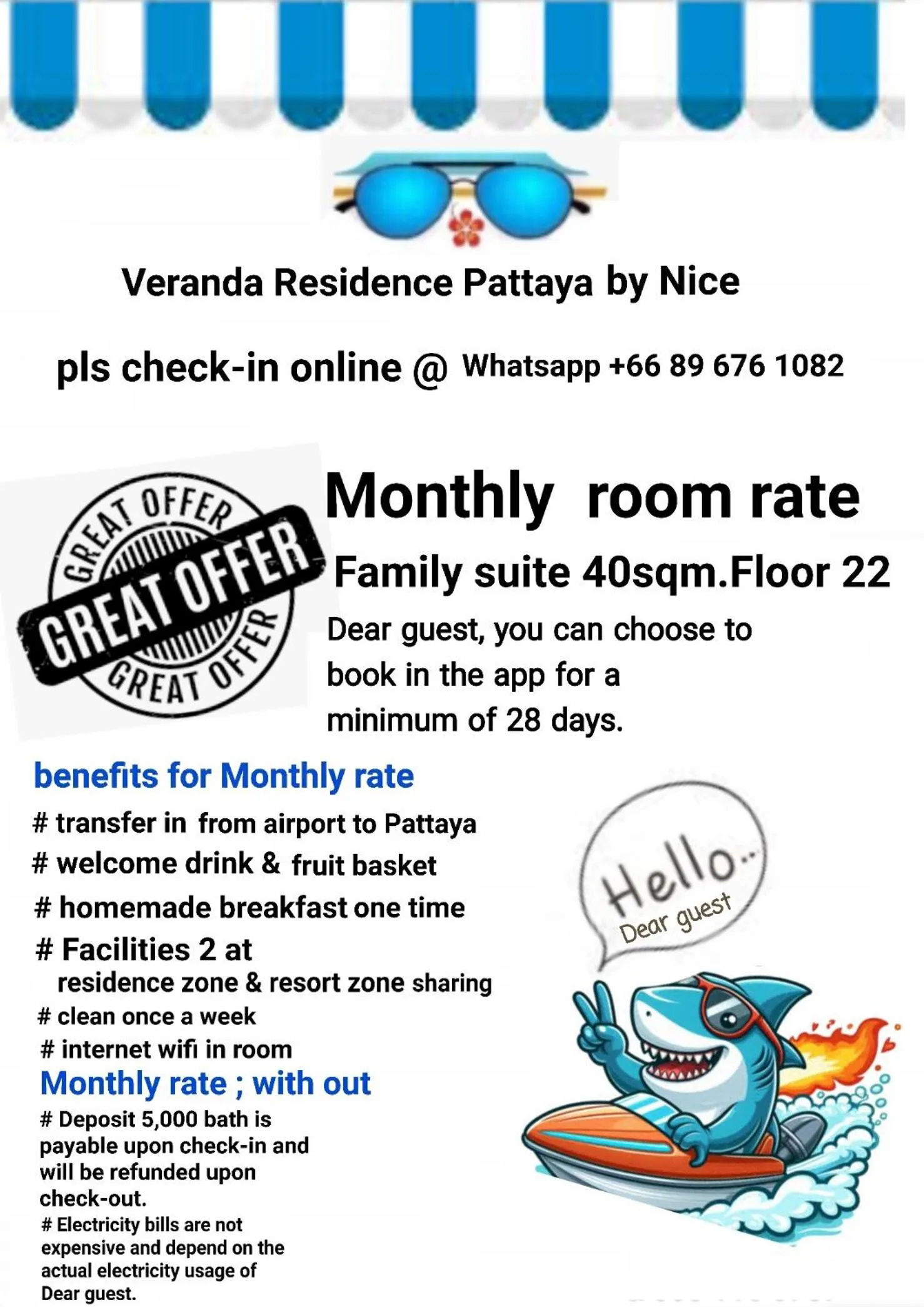 Property building in Veranda Residence Pattaya Nice Monthly rate available now