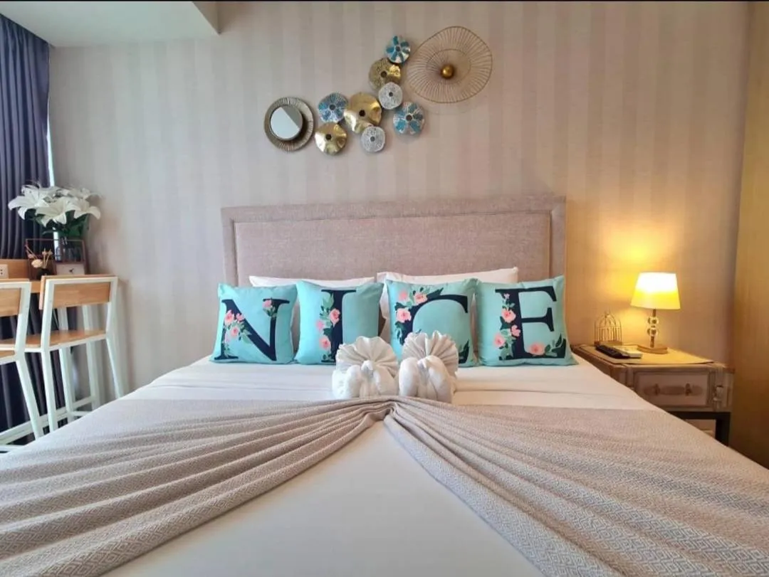 Bedroom, Bed in Veranda Residence Pattaya Nice Monthly rate available now