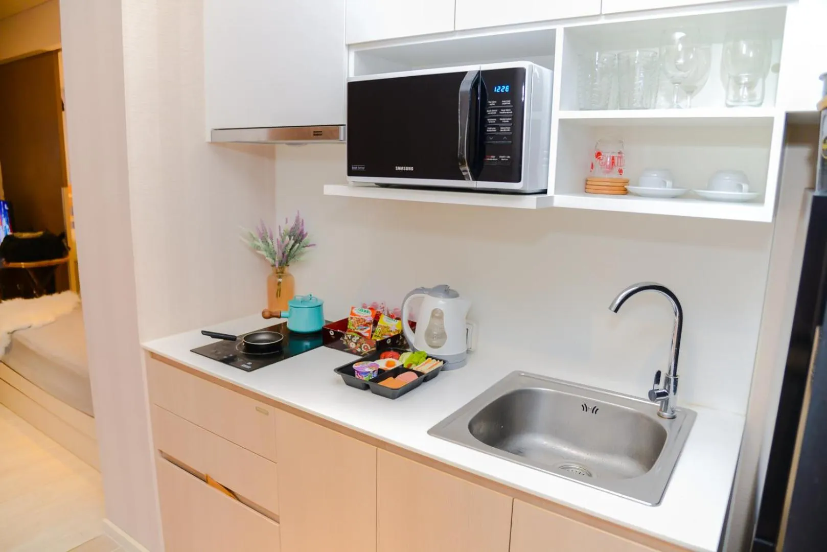 Kitchen or kitchenette in Veranda Residence Pattaya Nice Monthly rate available now