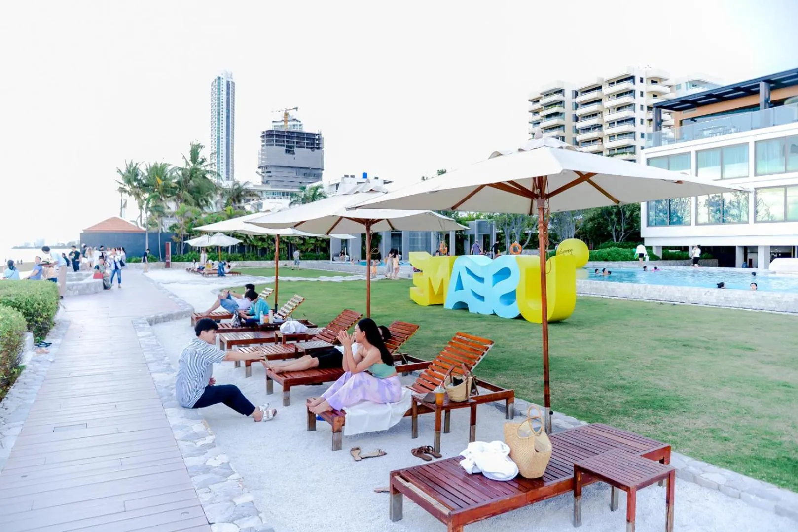 Natural landscape in Veranda Residence Pattaya Nice Monthly rate available now