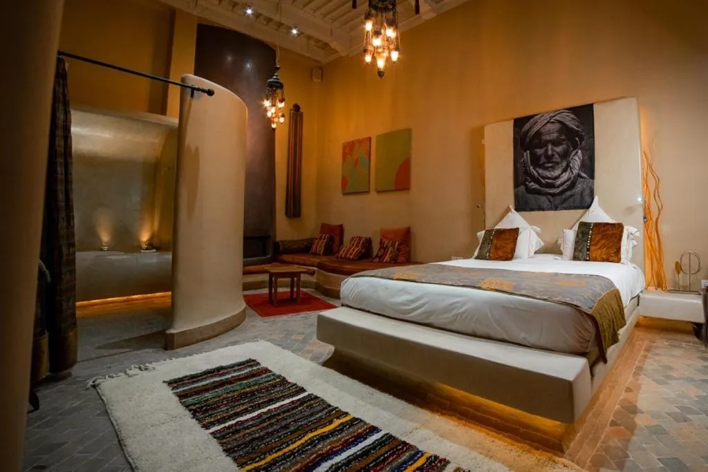 Seating area, Bed in MAISON MK Adults ONLY - Music Riad