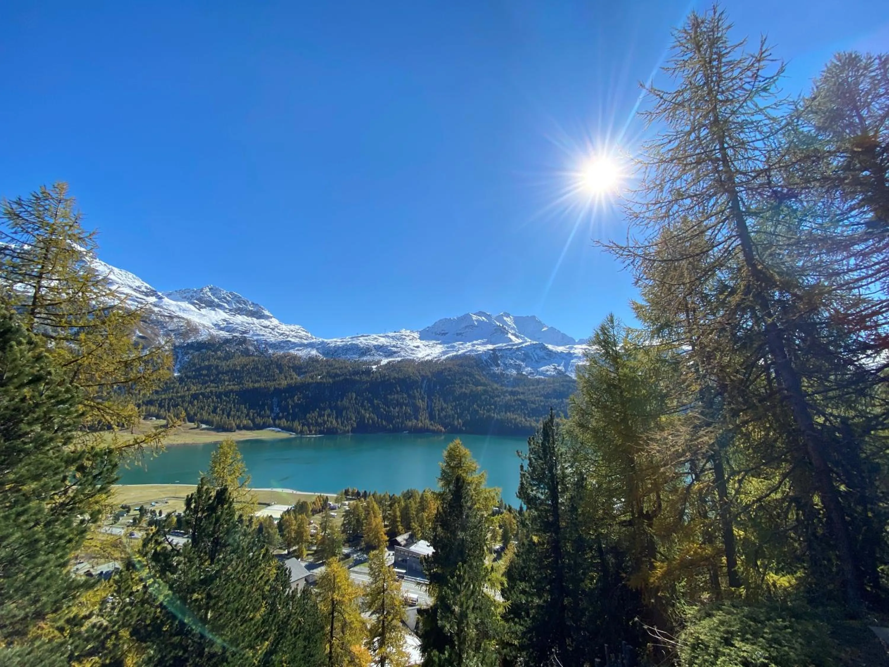 Natural landscape in Albana Hotel Silvaplana