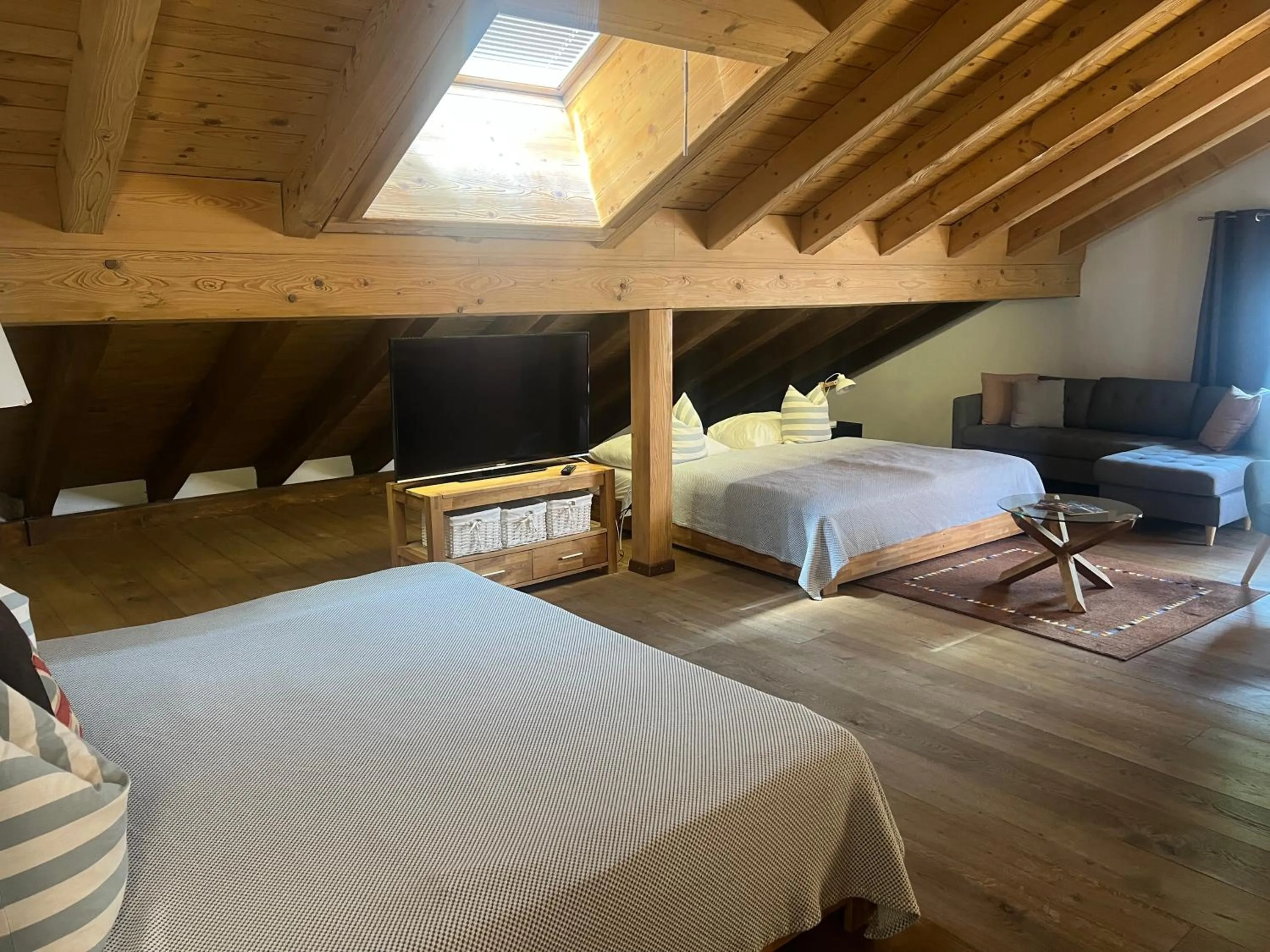 Photo of the whole room, Bed in Albana Hotel Silvaplana