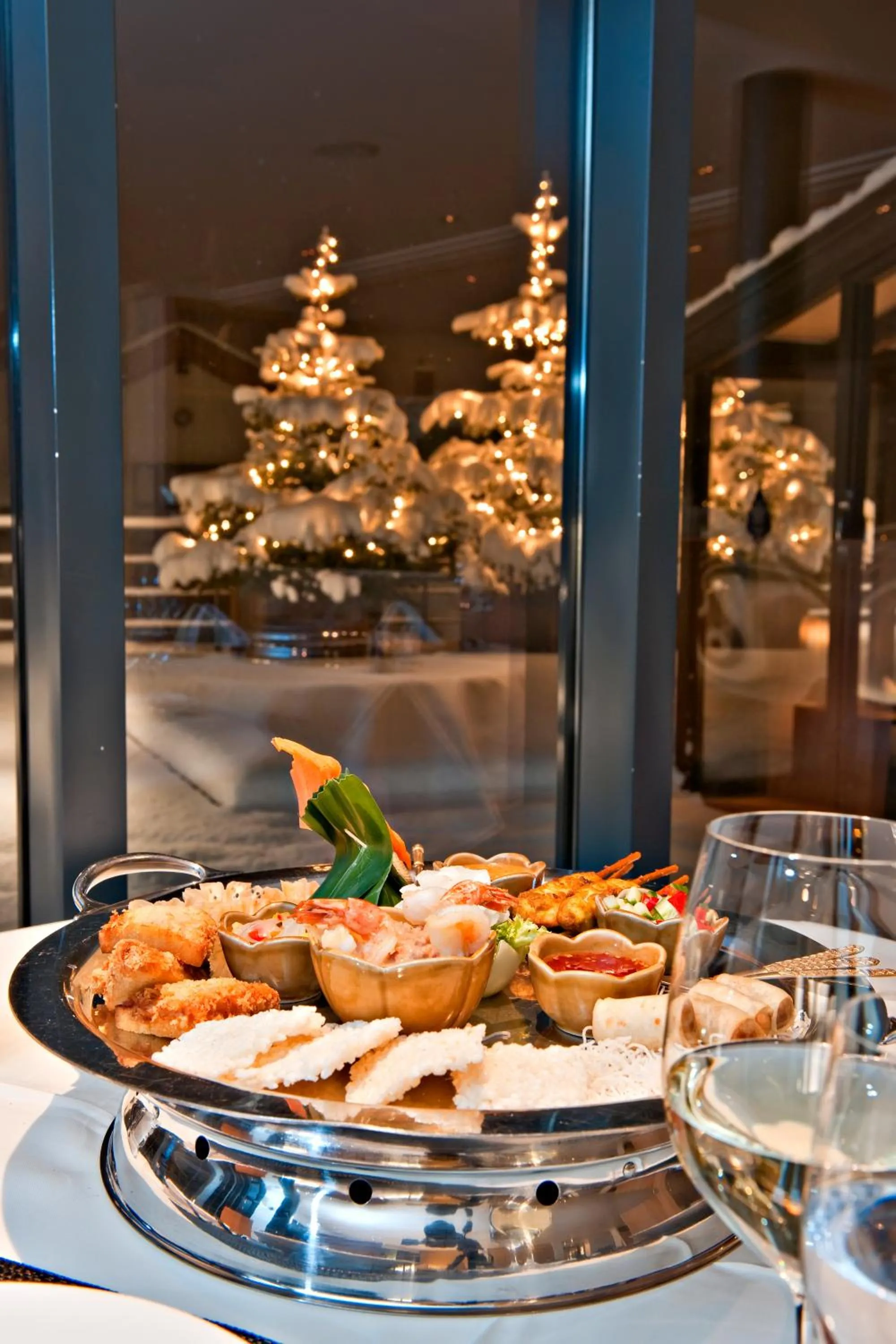 Restaurant/places to eat in Albana Hotel Silvaplana