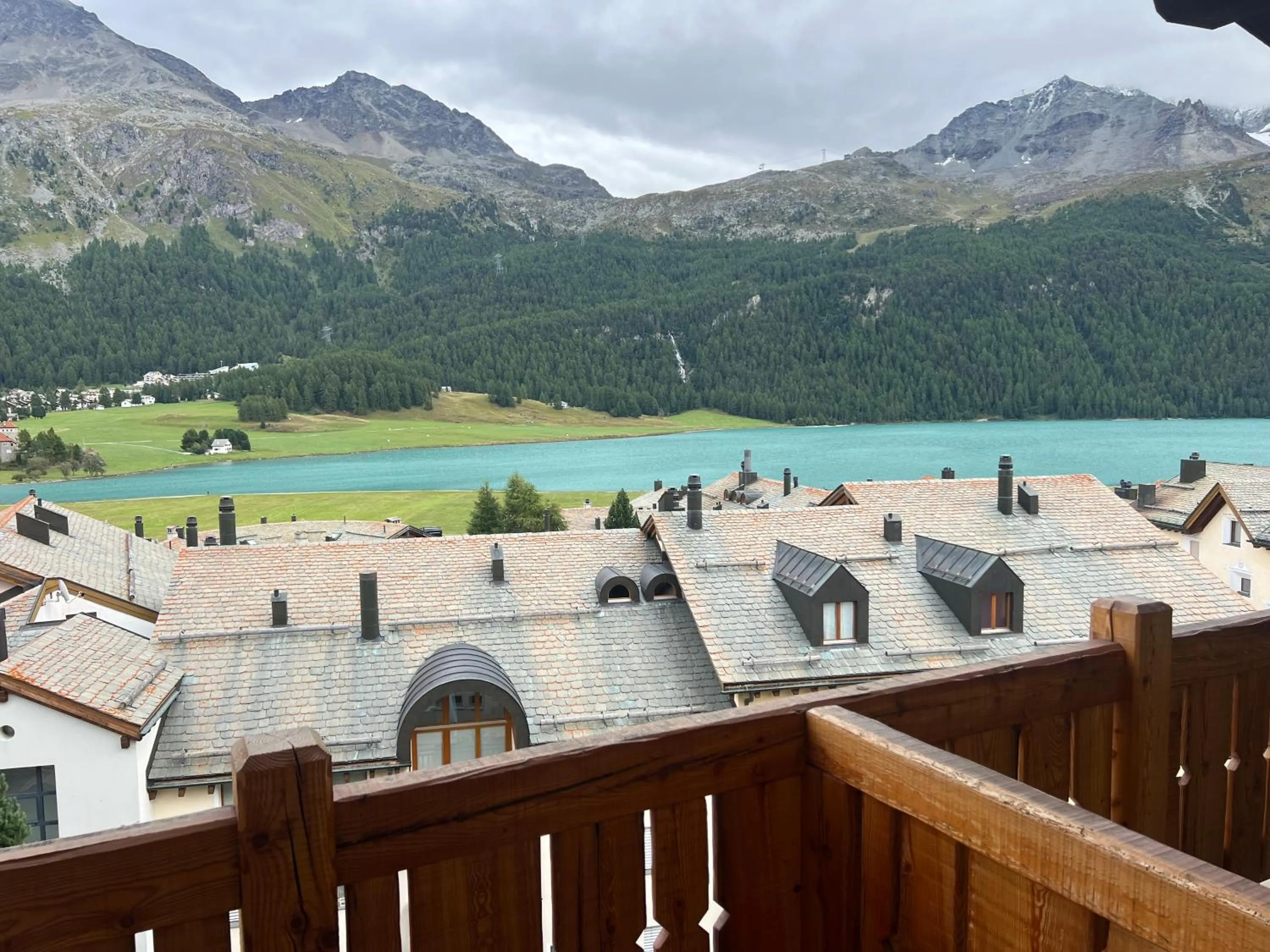 View (from property/room) in Albana Hotel Silvaplana